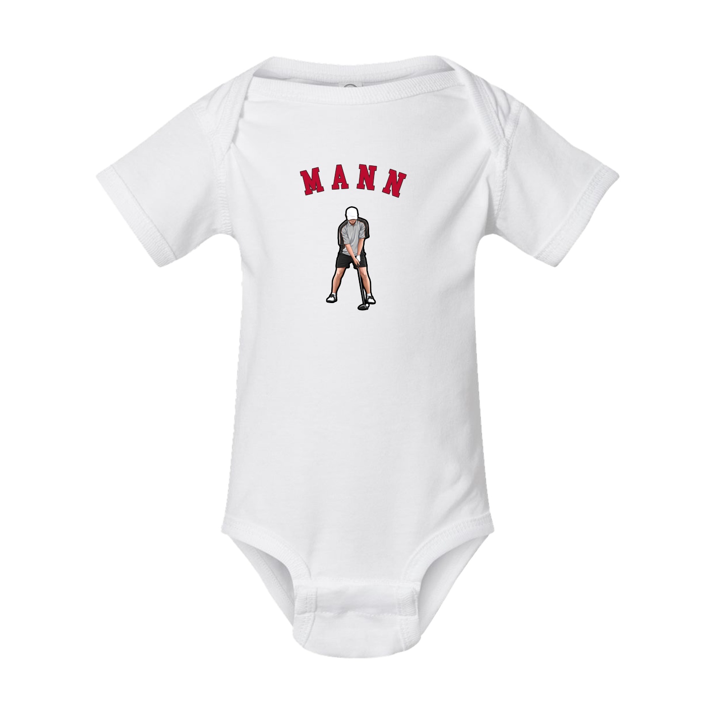 Baby Onesie — Shirsey Arch in White