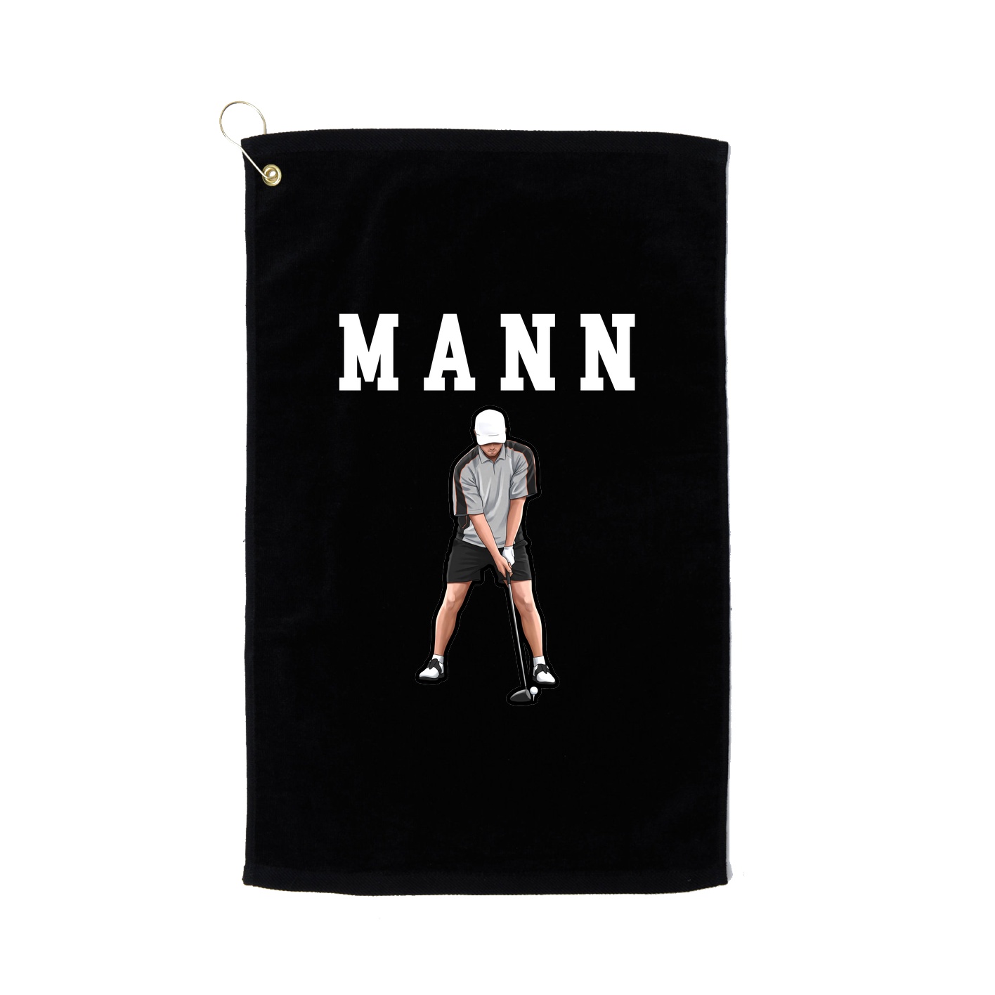 Golf Towel — Shirsey in Black