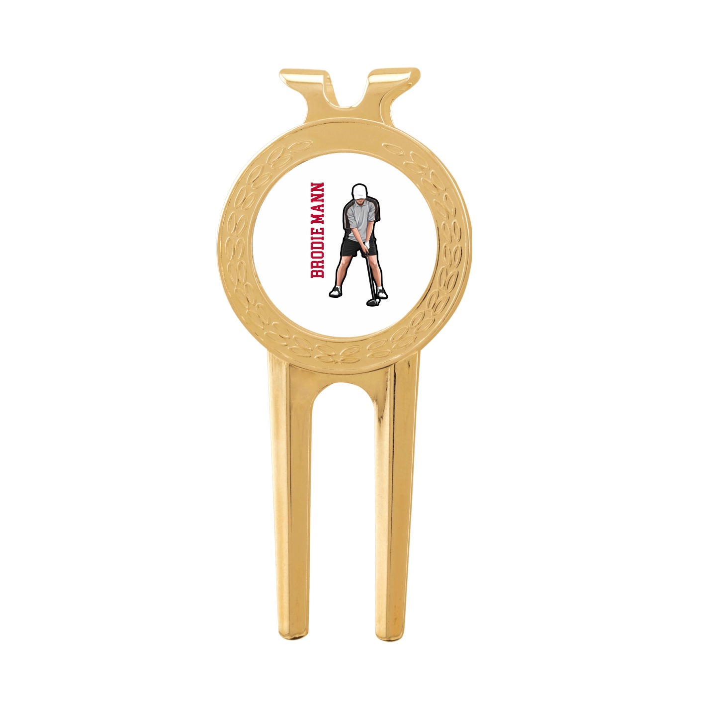 Divot Tool with Ball Marker — Name Vertical in Classic