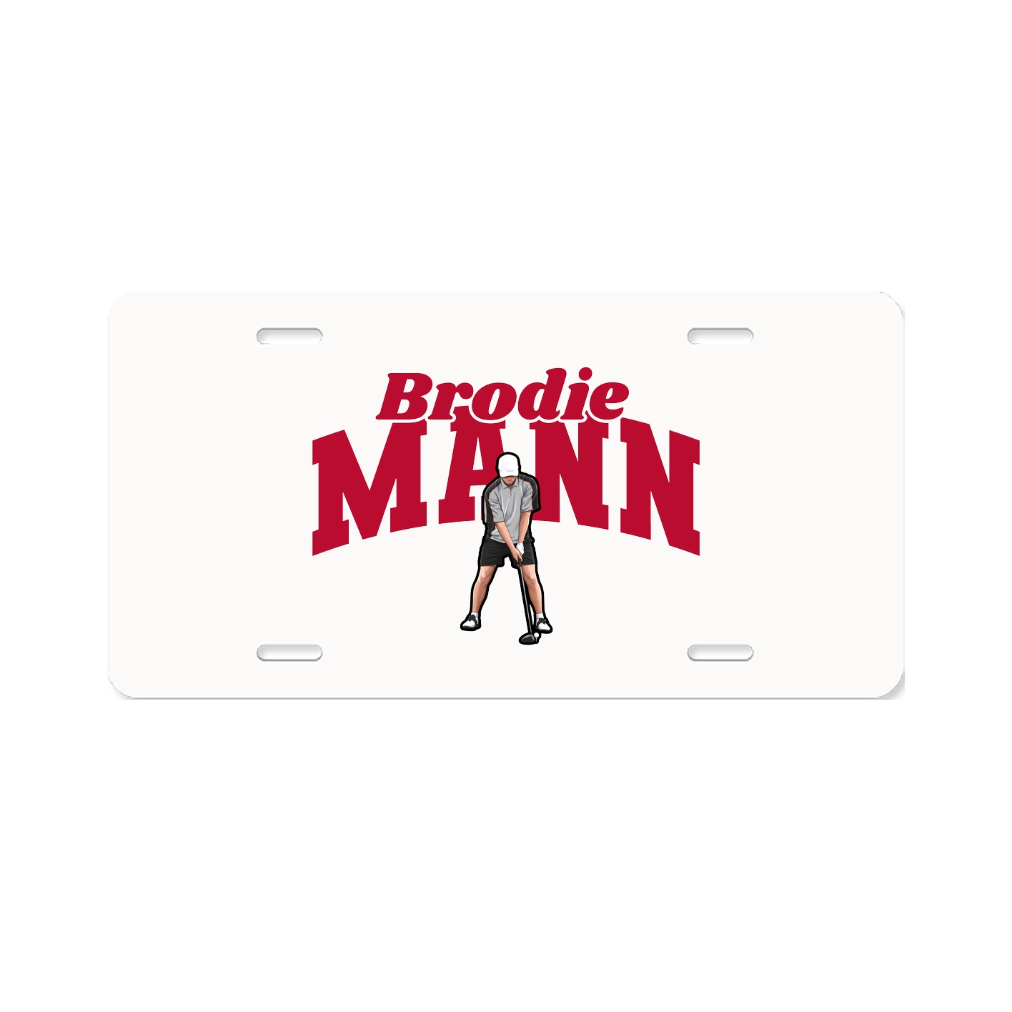 License Plate — Signature Arch in Classic