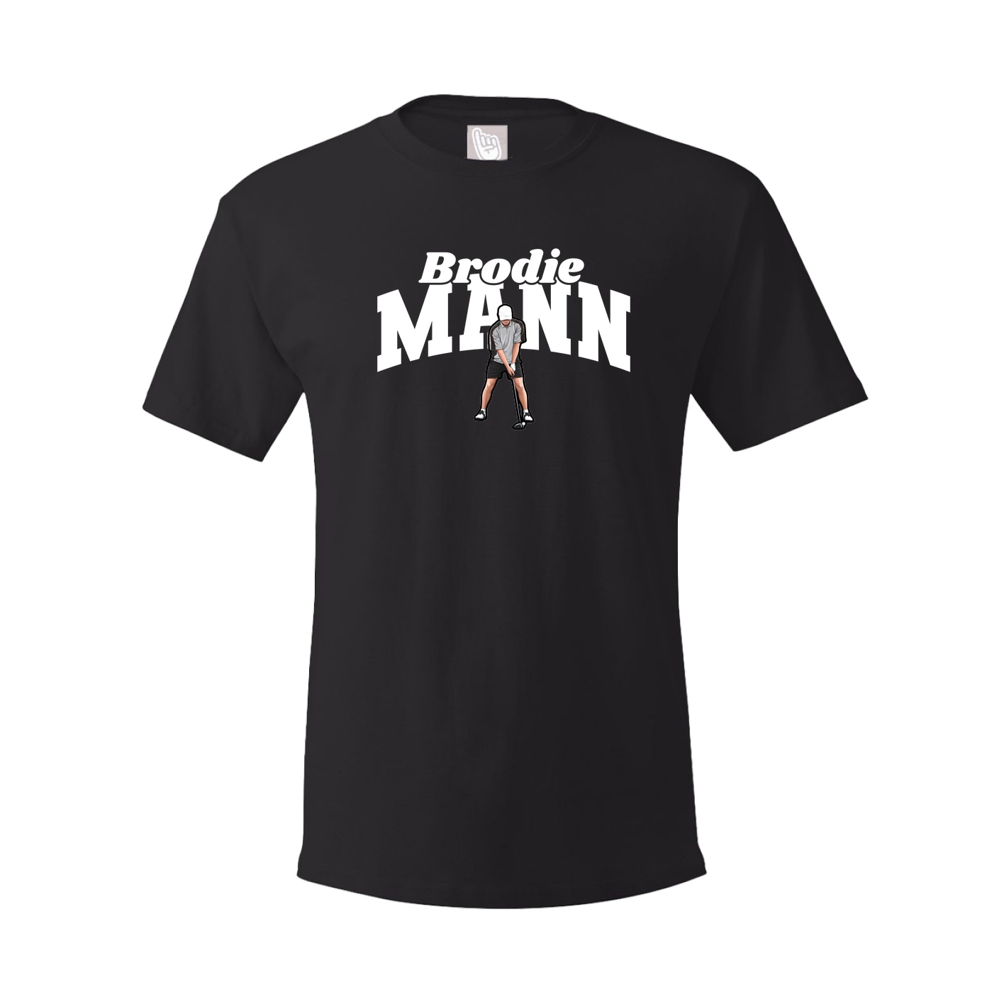 Tee — Signature Arch in Black