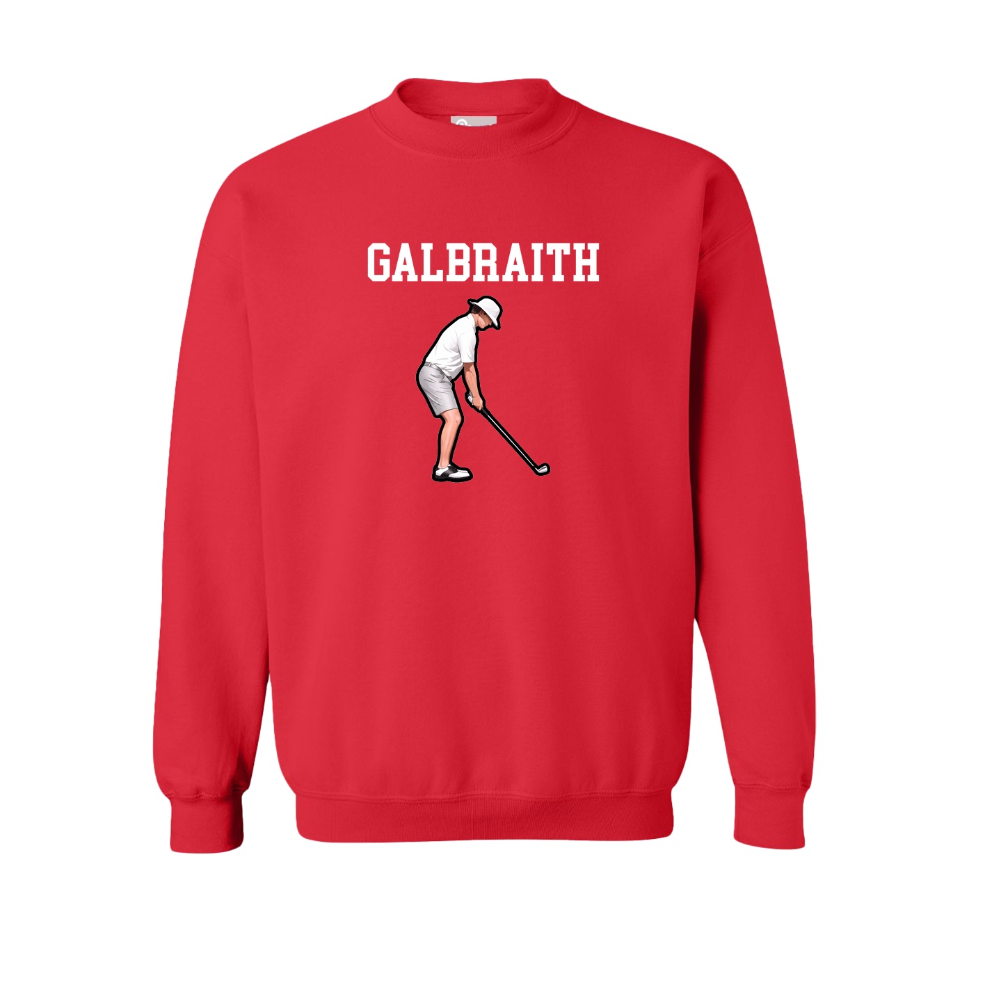 Fleece Crew — Shirsey in Red