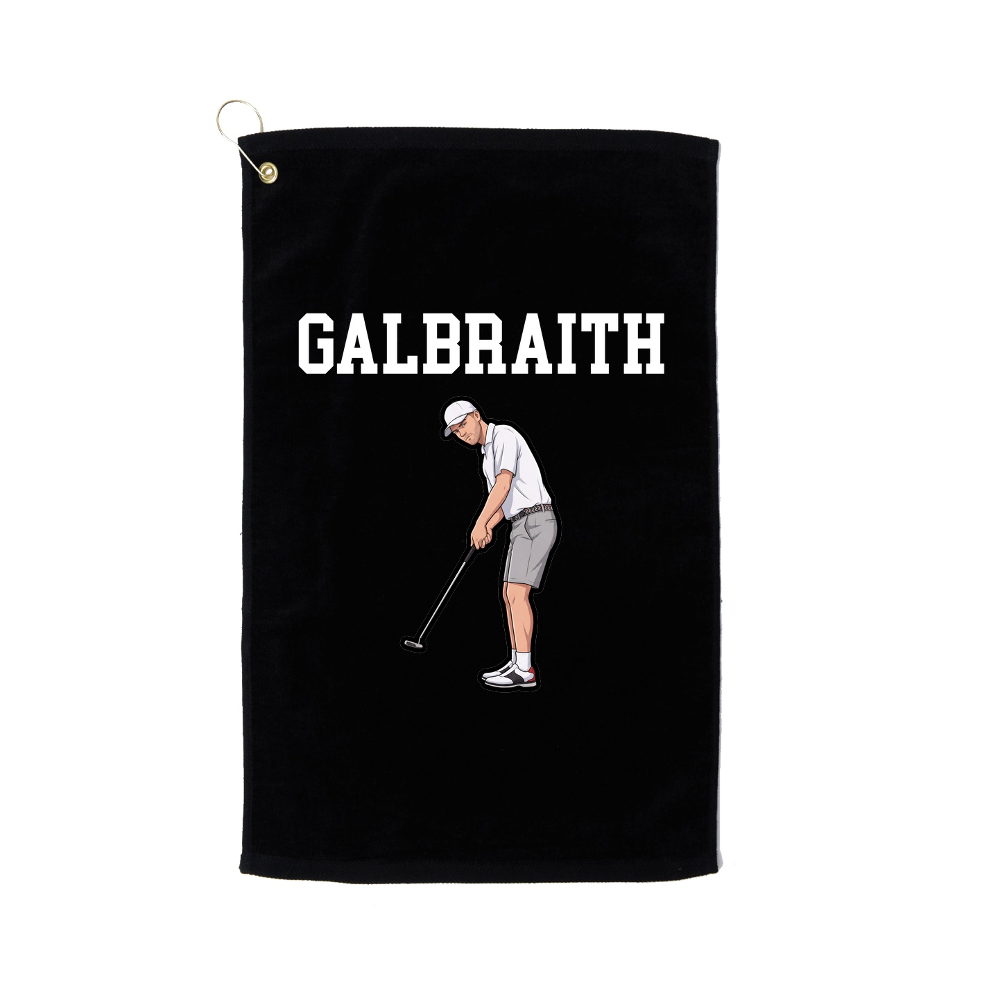 Golf Towel — Shirsey in Black