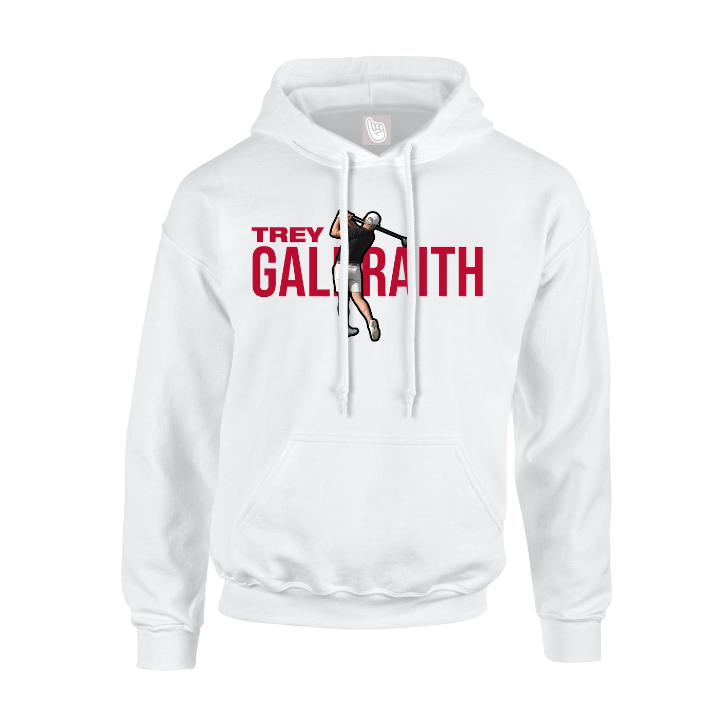 Hoodie — Player Name in White