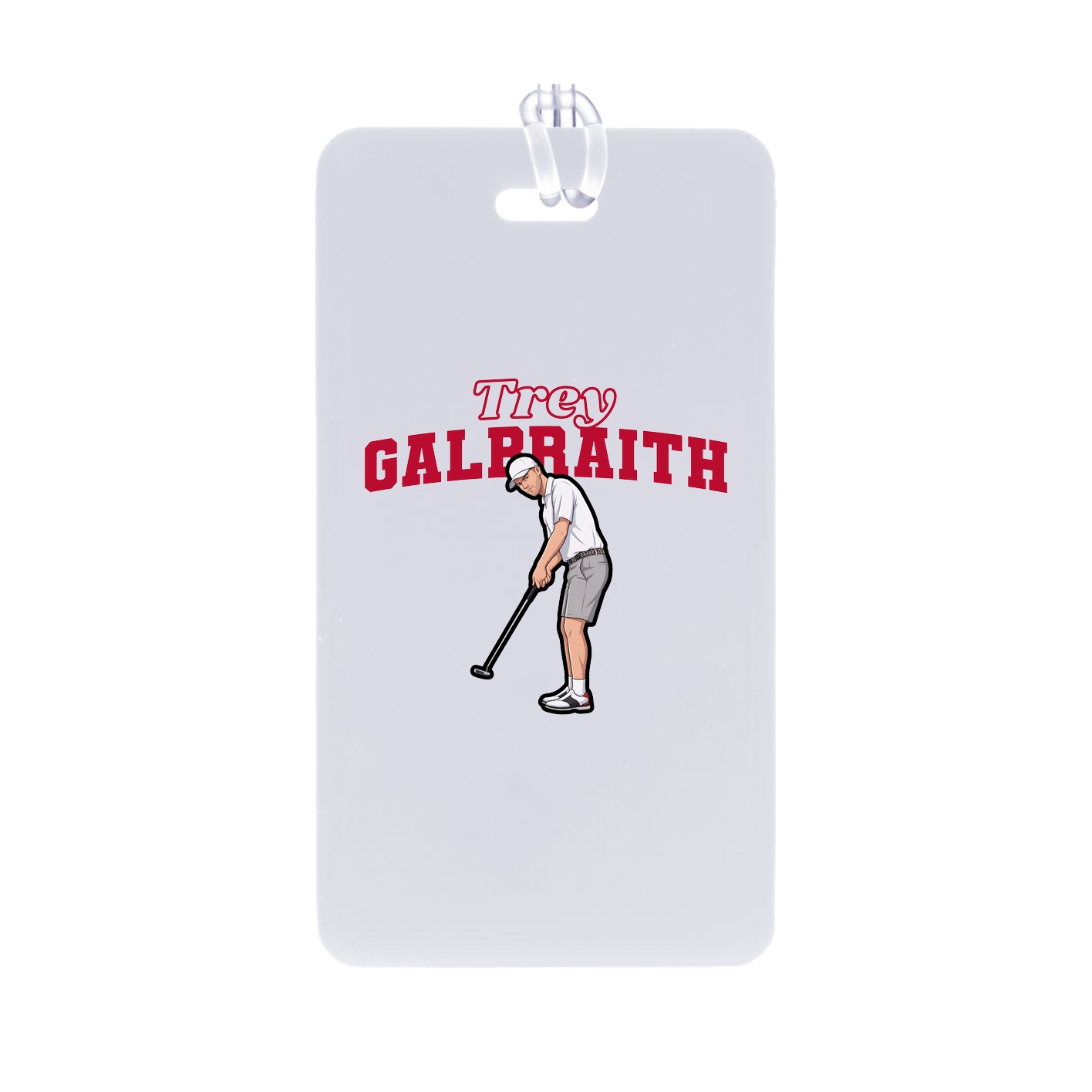 Bag Tag — Name Arch in Classic