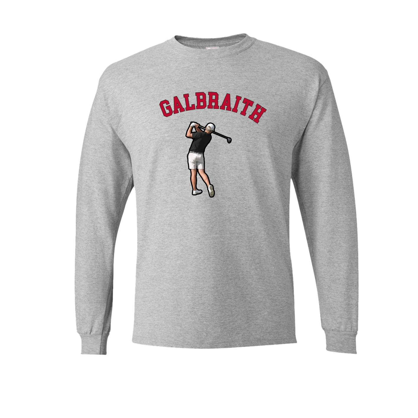 Long Sleeve Tee — Shirsey Arch in Grey