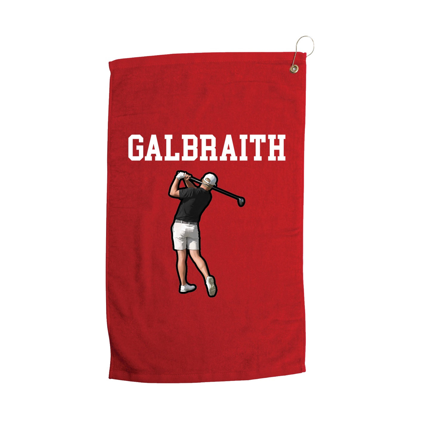 Golf Towel — Shirsey in Red