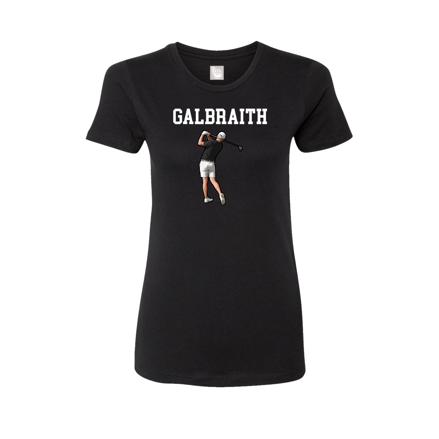 Fitted Women's Tee — Shirsey in Black