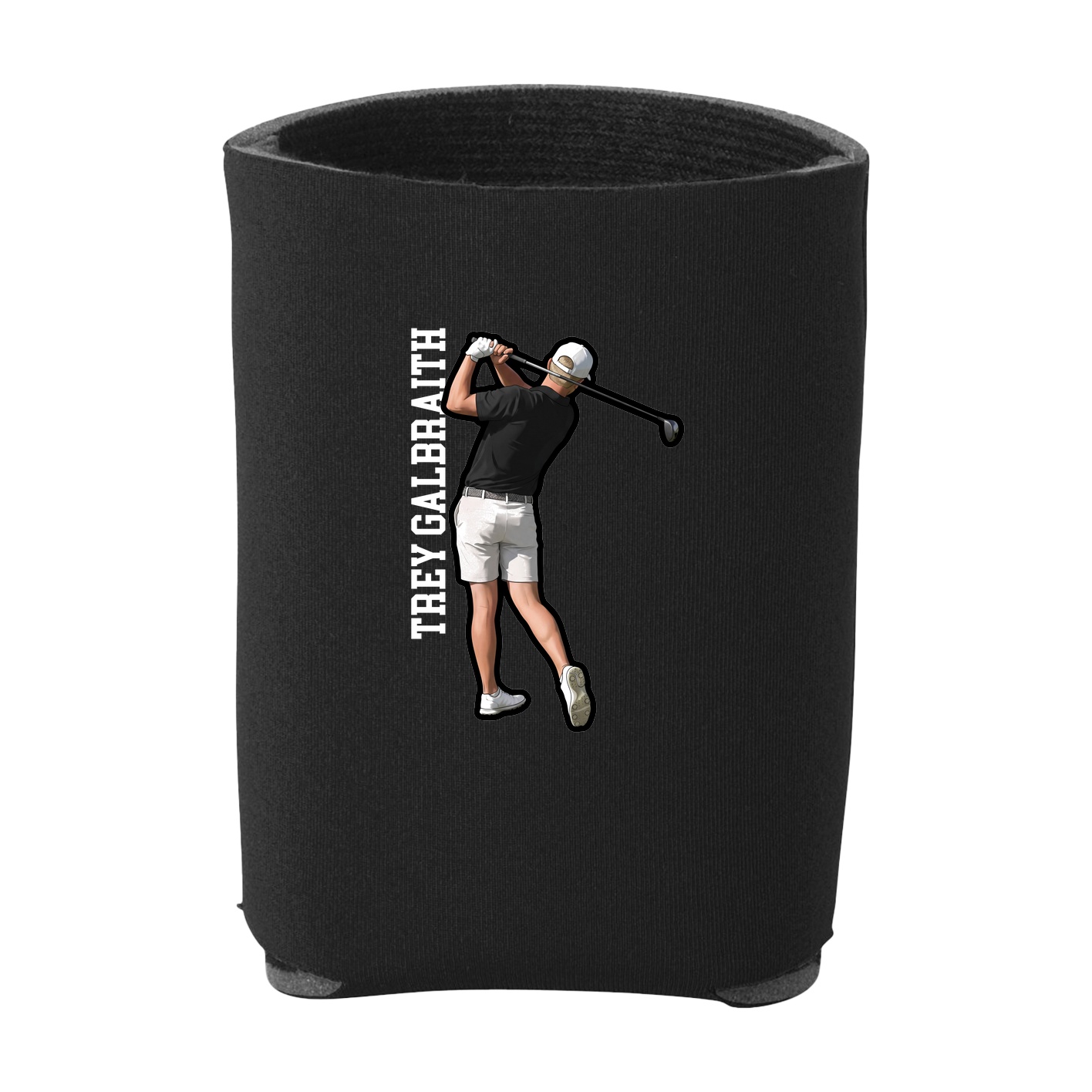 Can Holder — Name Vertical in Black
