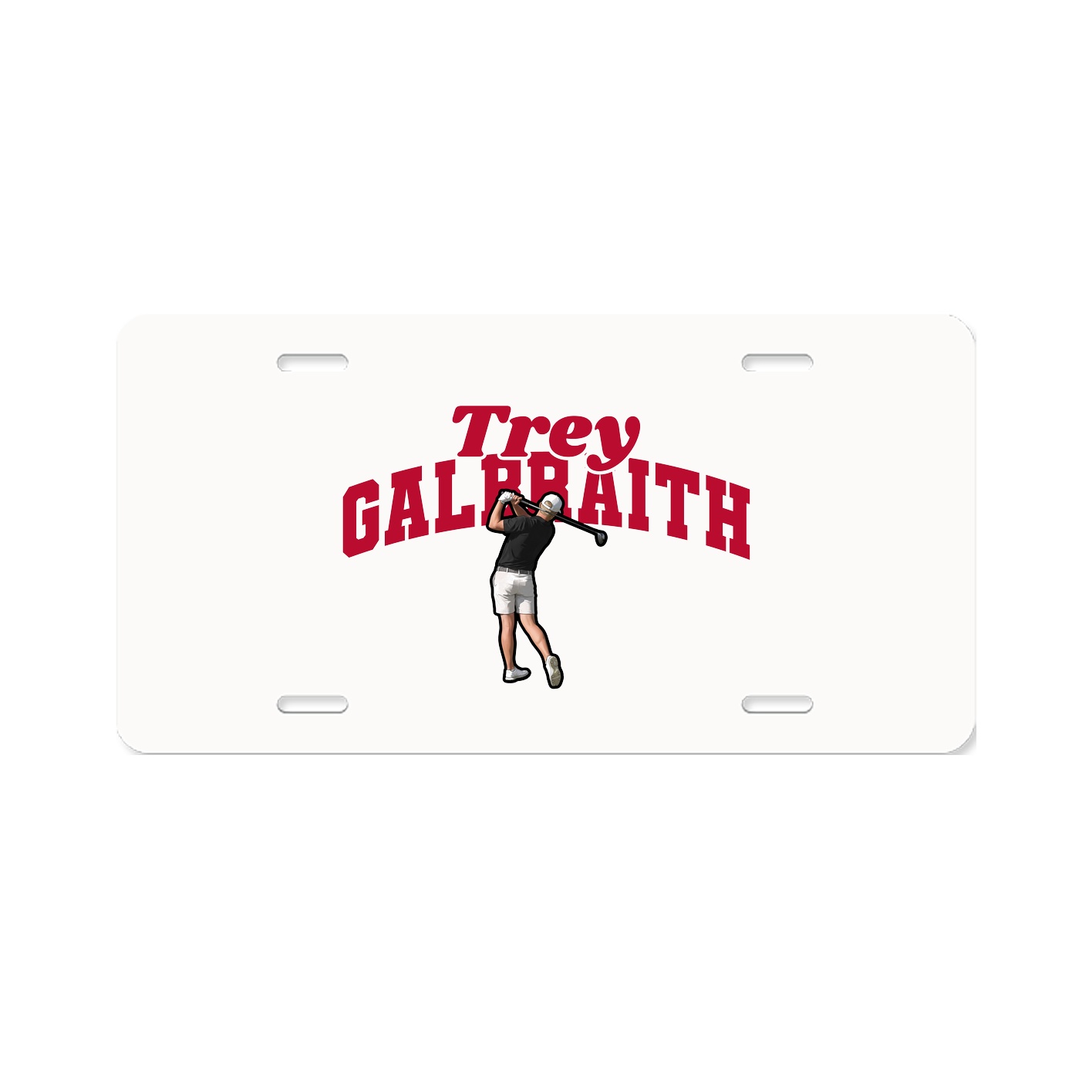 License Plate — Signature Arch in Classic