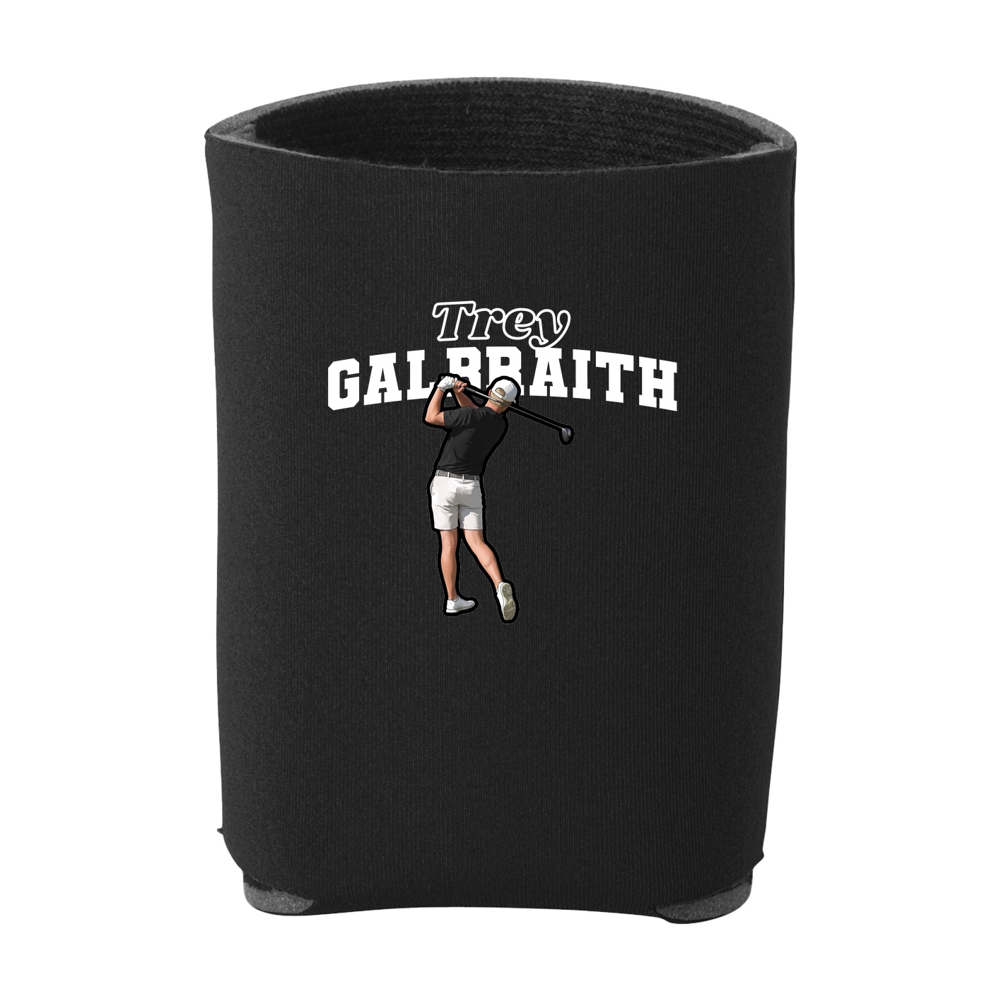 Can Holder — Name Arch in Black