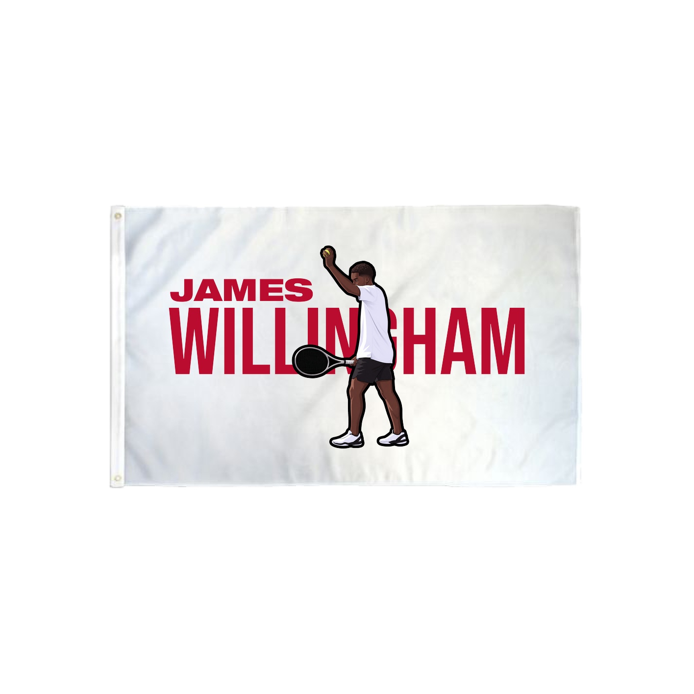 3x5 Flag — Player Name in Classic
