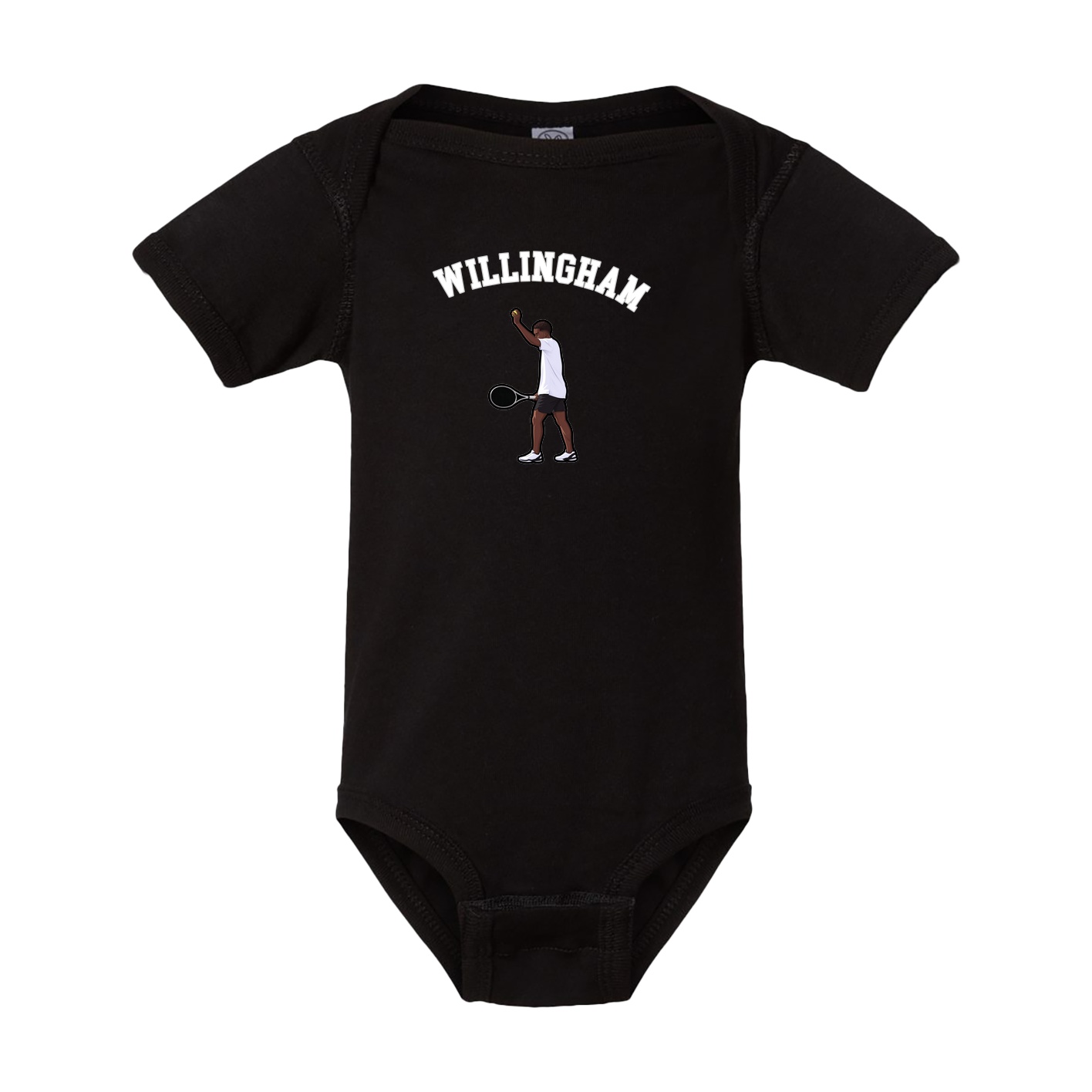Baby Onesie — Shirsey Arch in Black