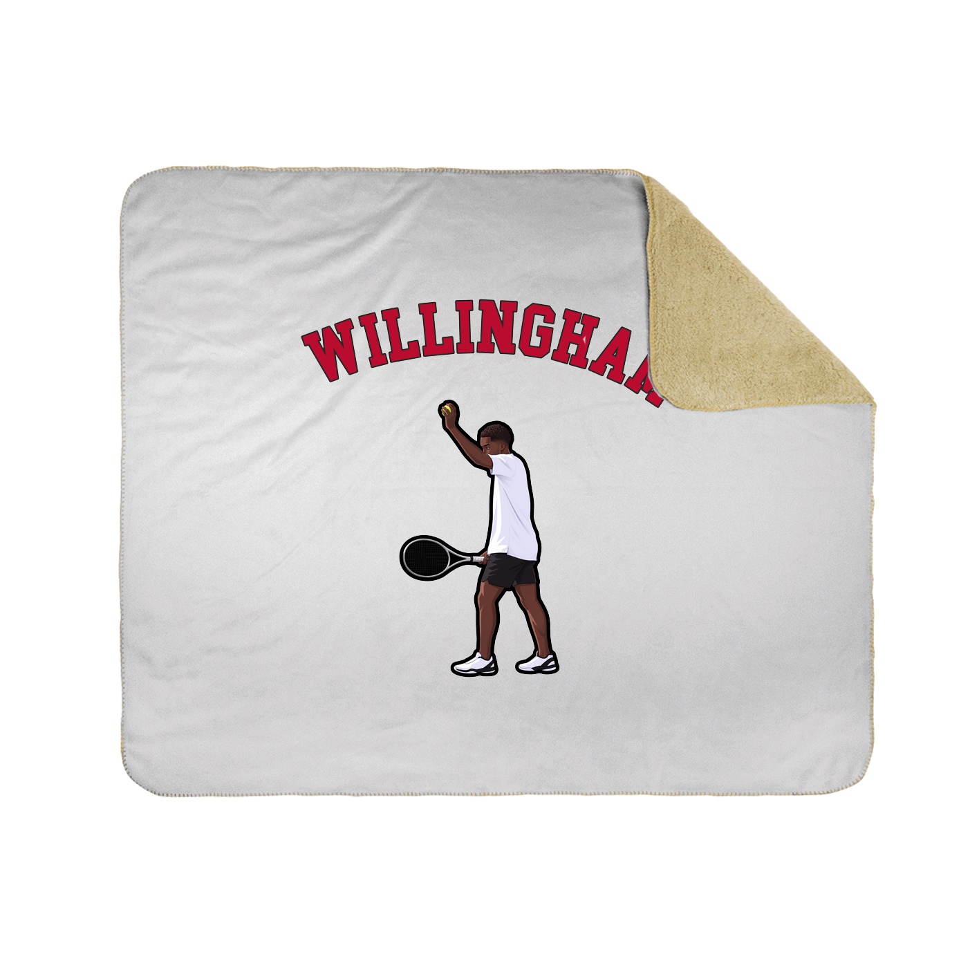 Throw Blanket — Shirsey Arch in White