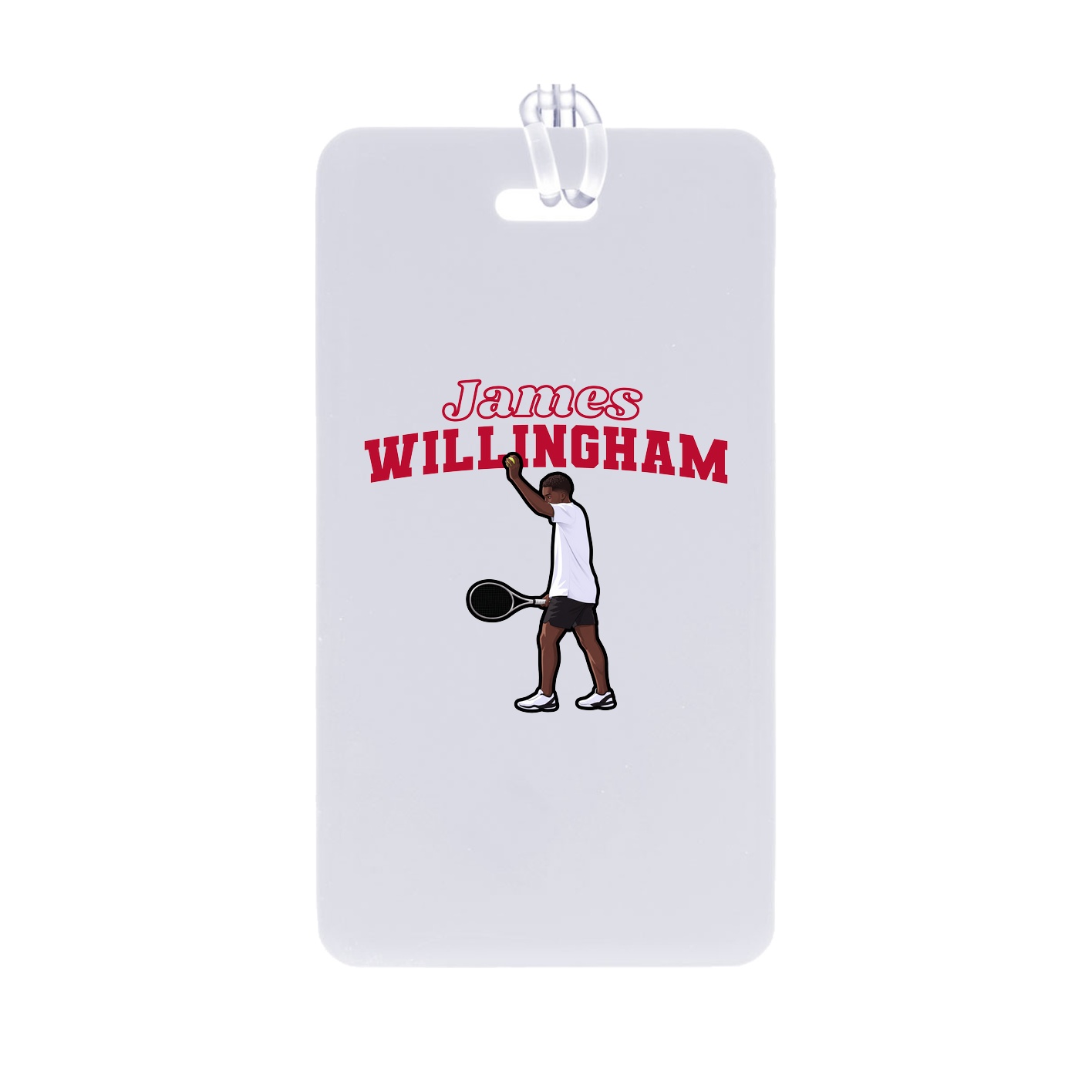 Bag Tag — Name Arch in Classic