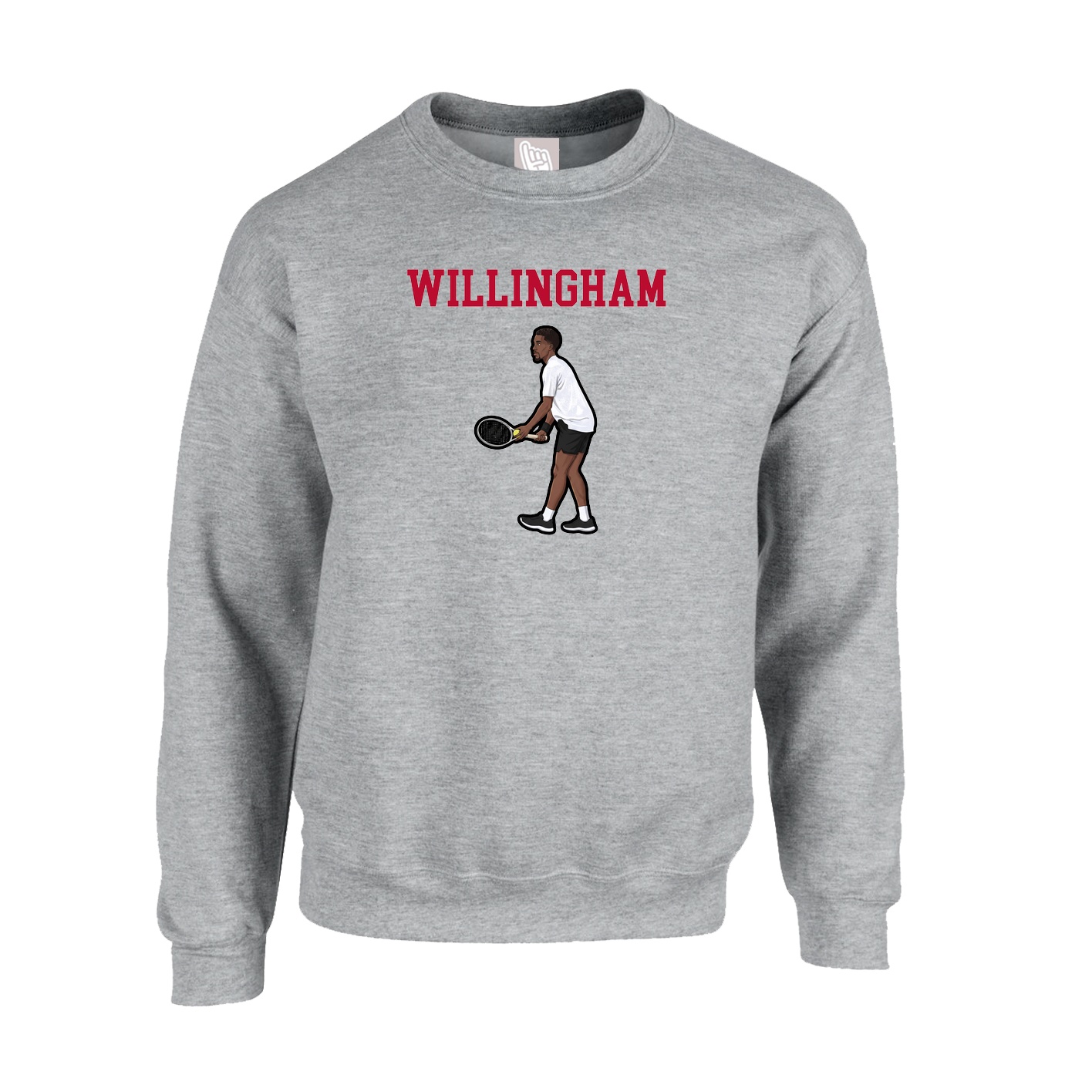Fleece Crew — Shirsey in Grey