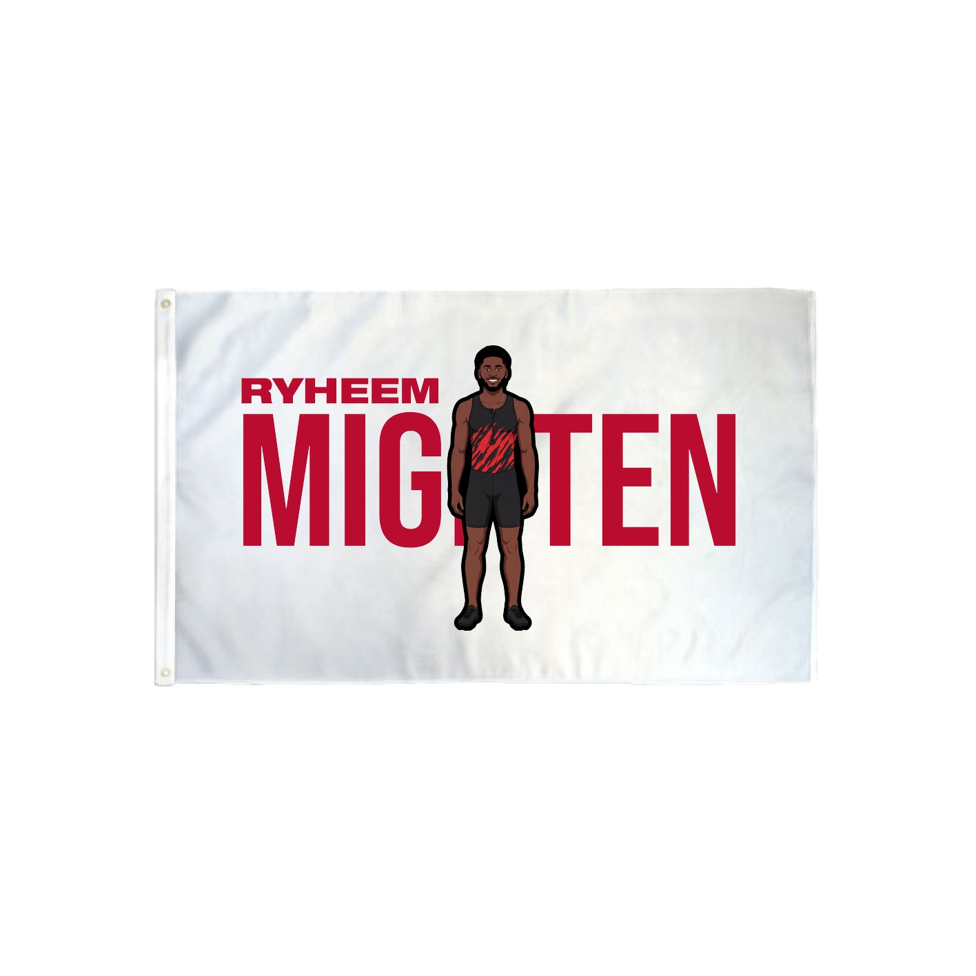 3x5 Flag — Player Name in Classic