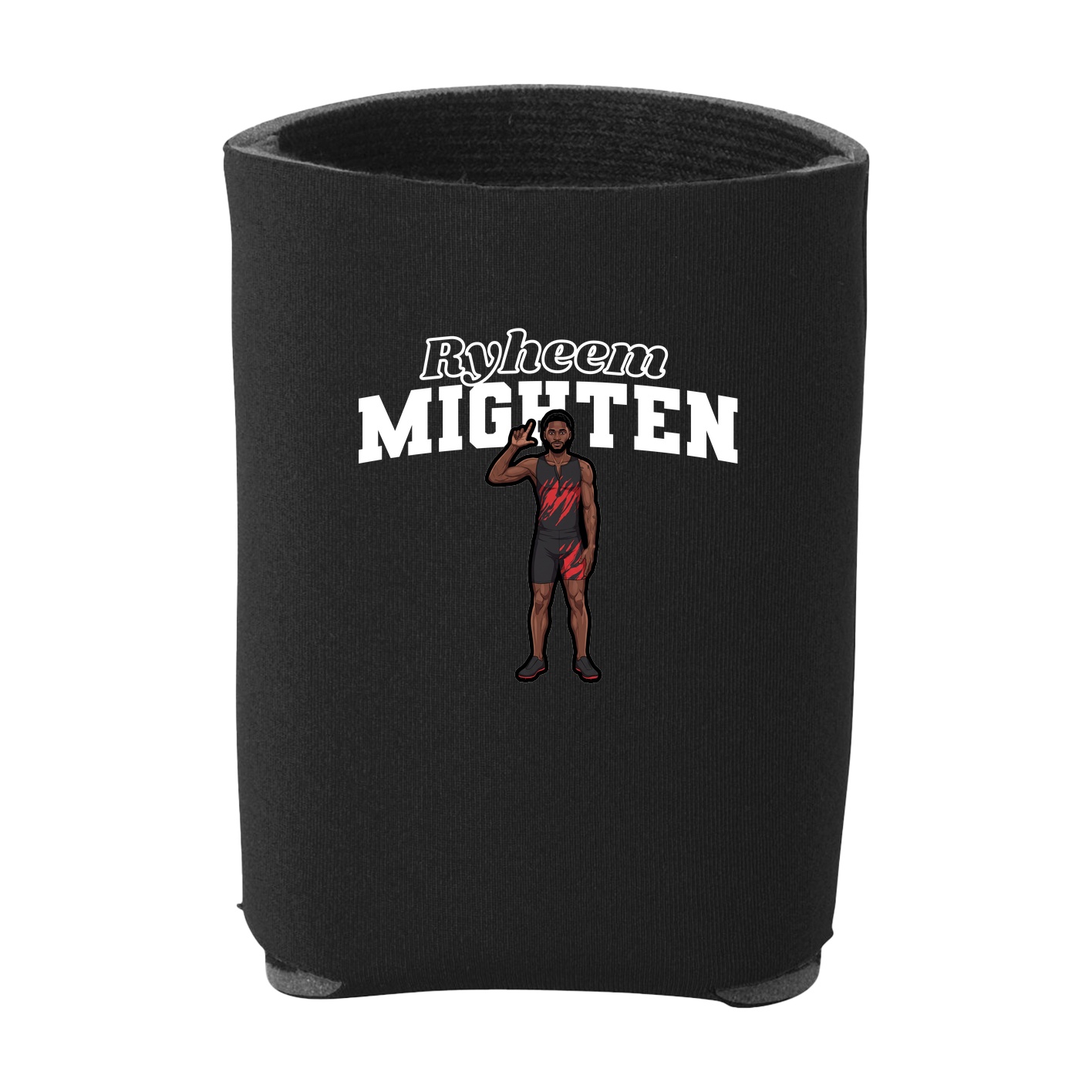 Can Holder — Name Arch in Black