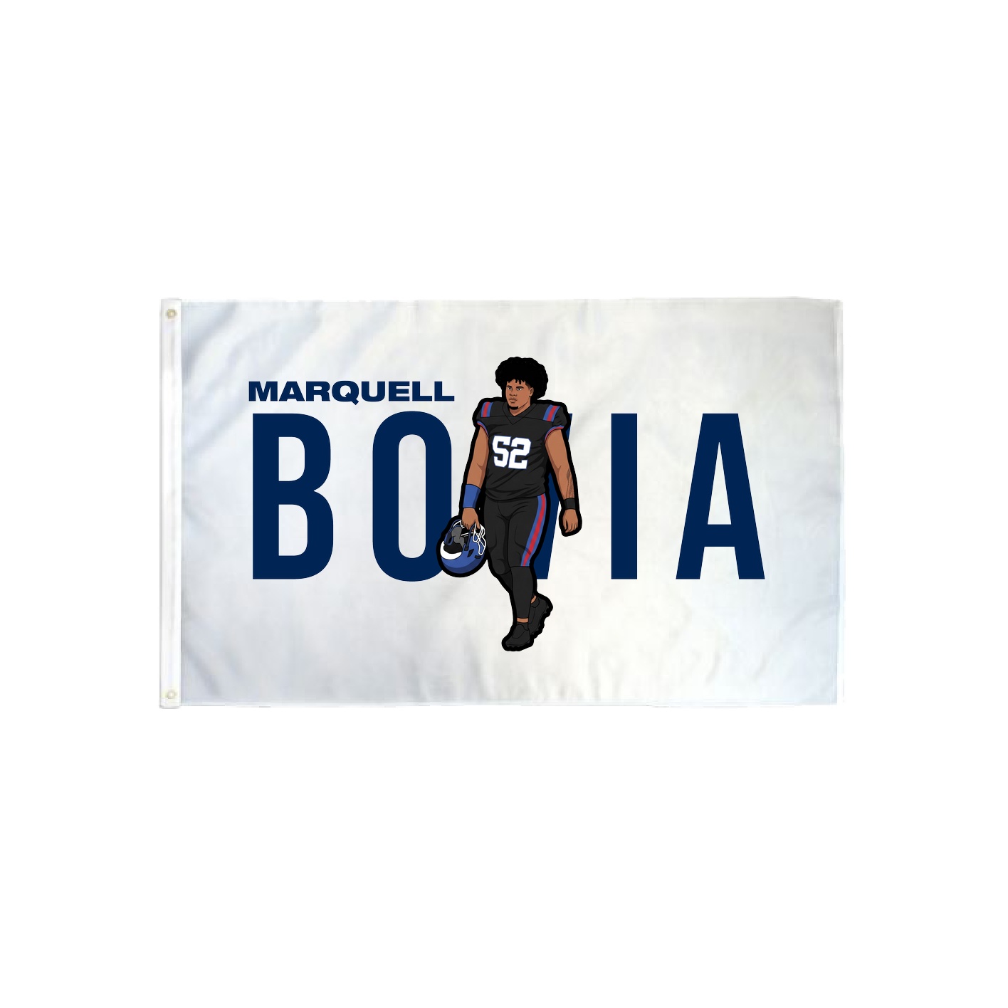 3x5 Flag — Player Name in Classic