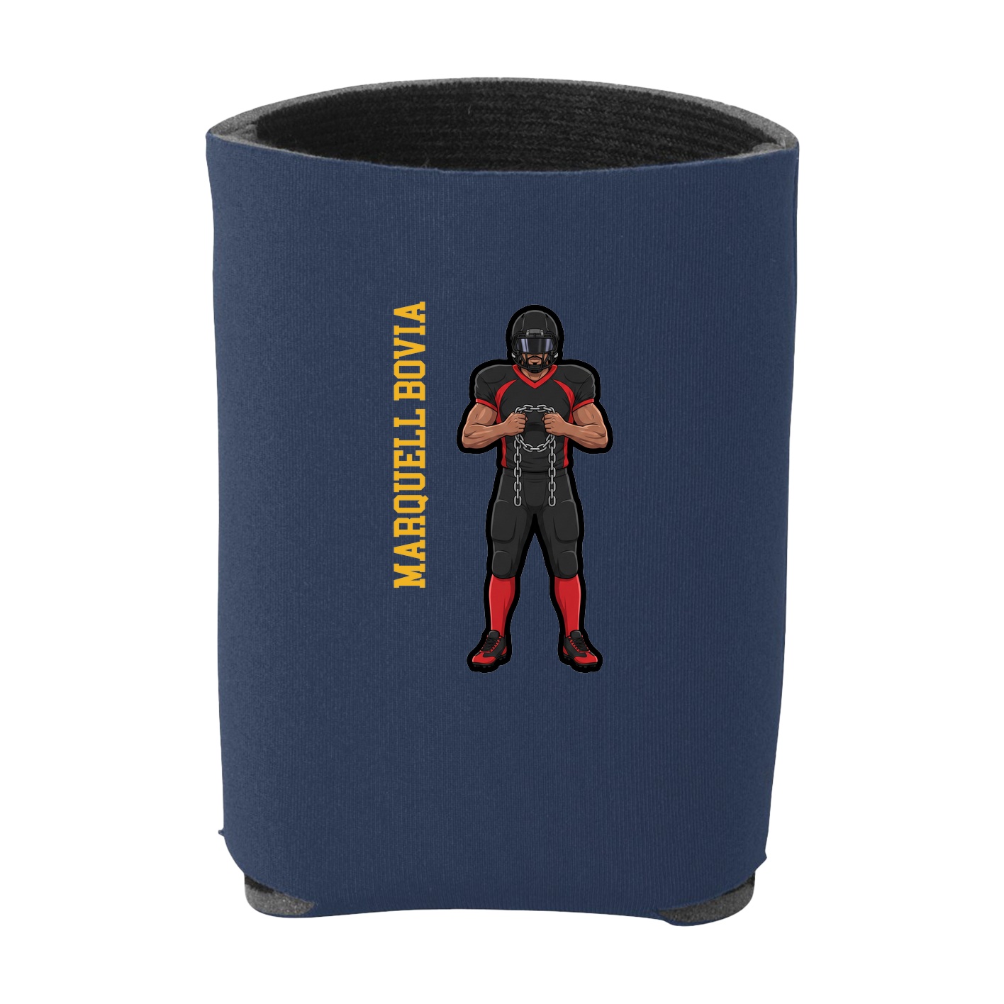 Can Holder — Name Vertical in Navy