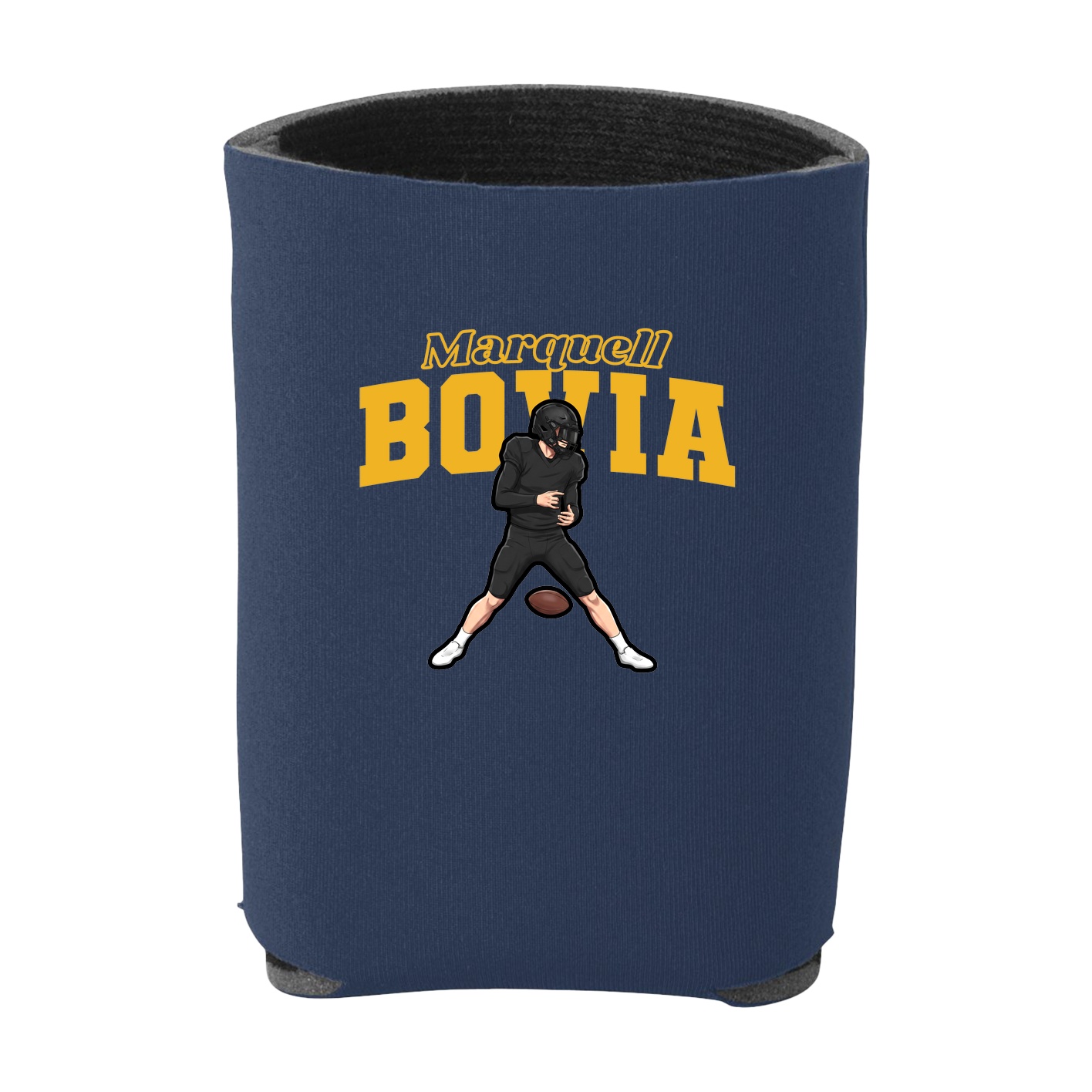 Can Holder — Name Arch in Navy