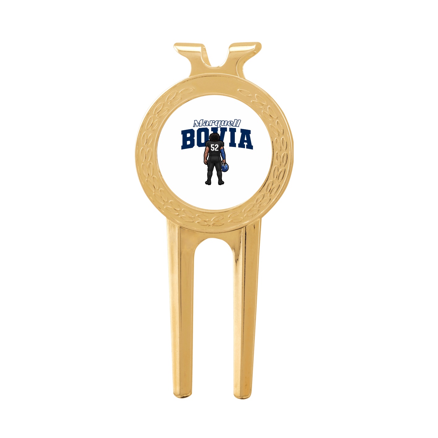 Divot Tool with Ball Marker — Name Arch in Classic
