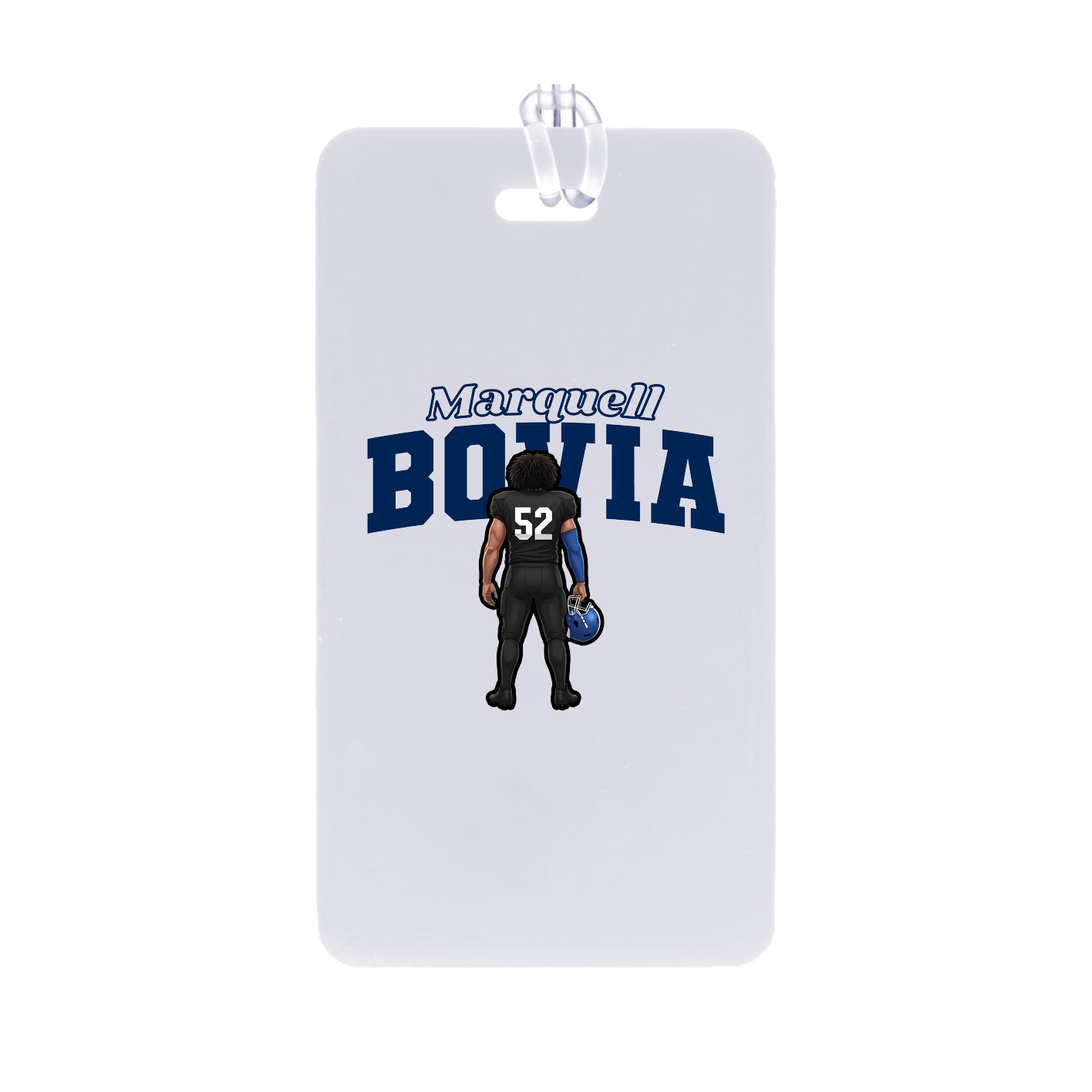 Bag Tag — Name Arch in Classic