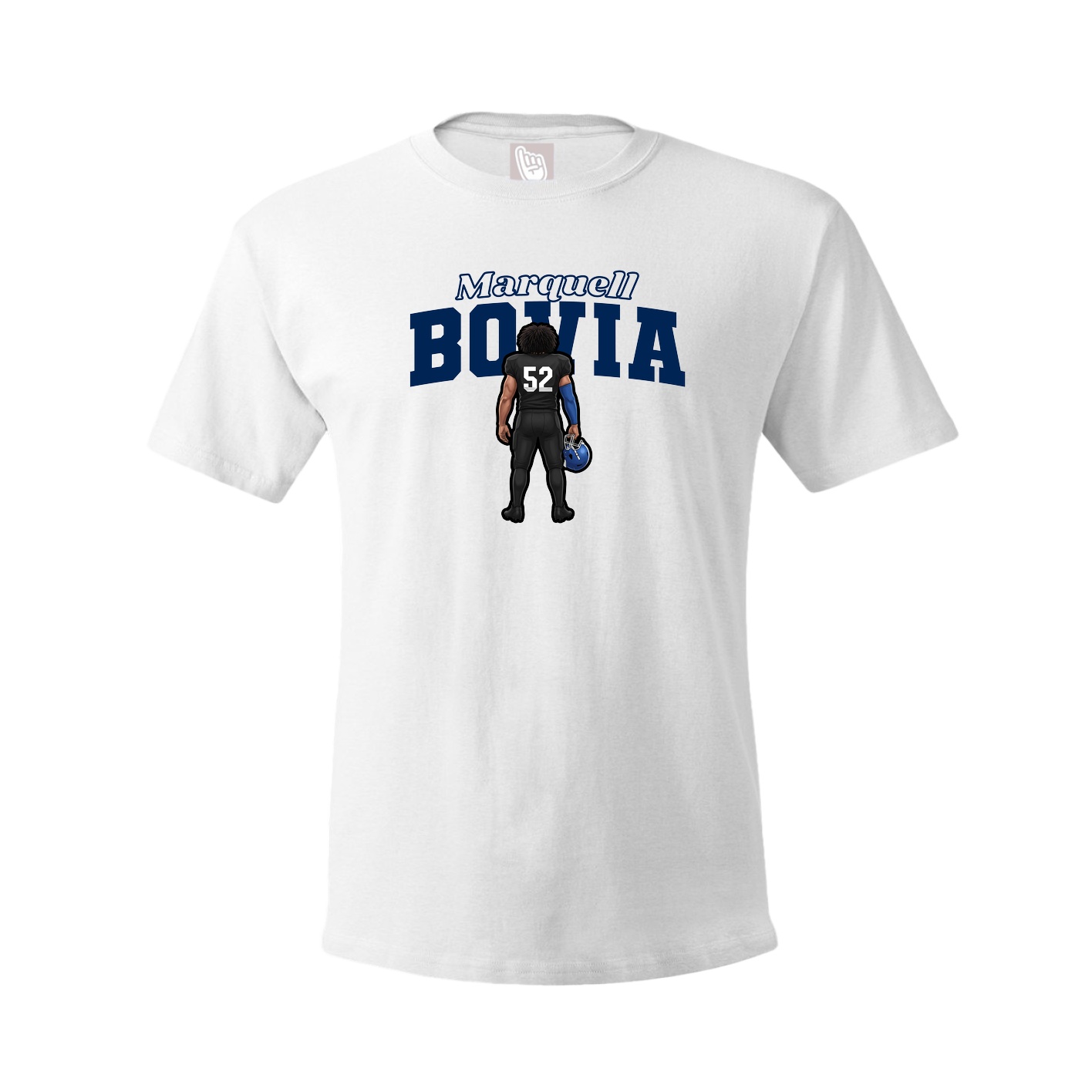 Tee — Name Arch in White