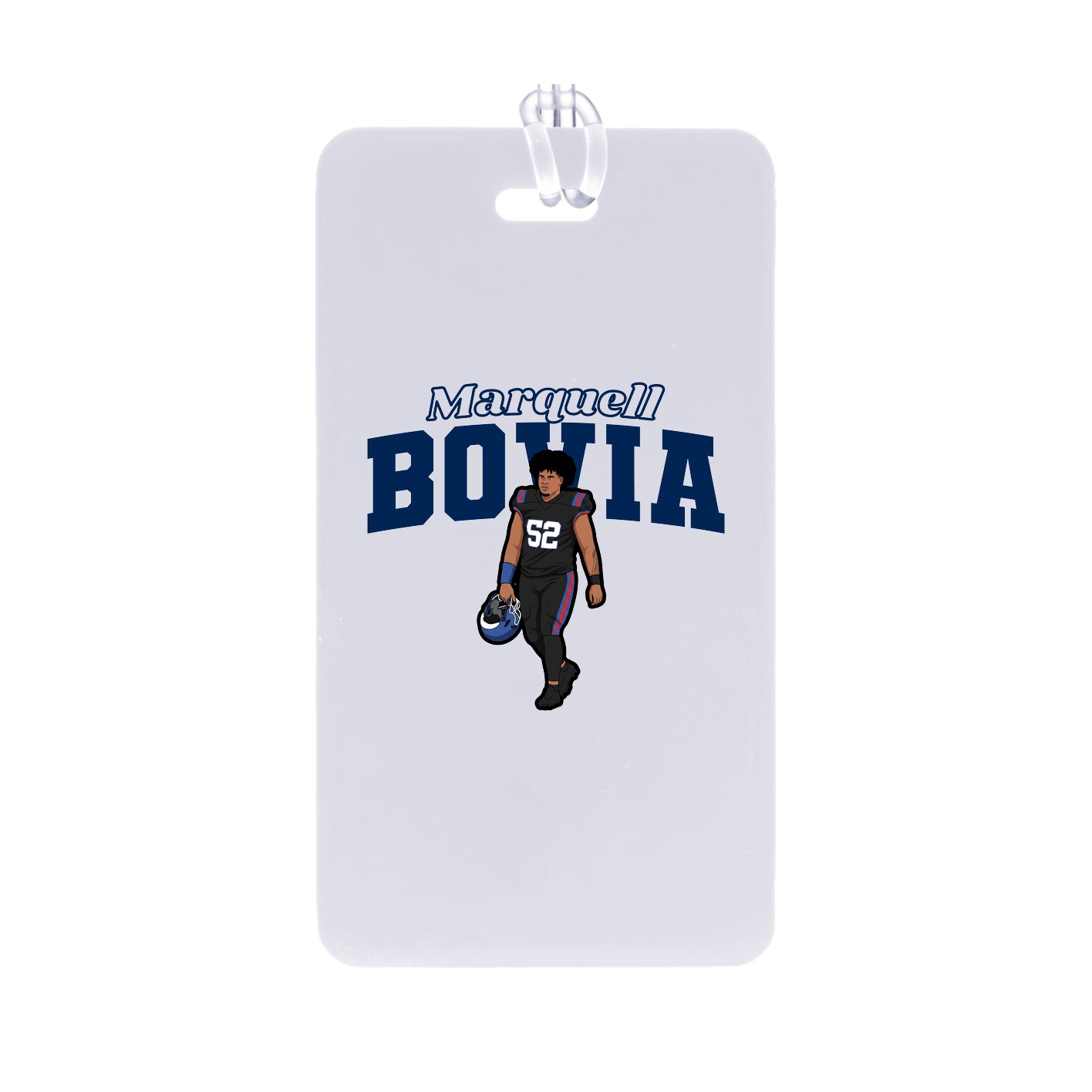 Bag Tag — Name Arch in Classic