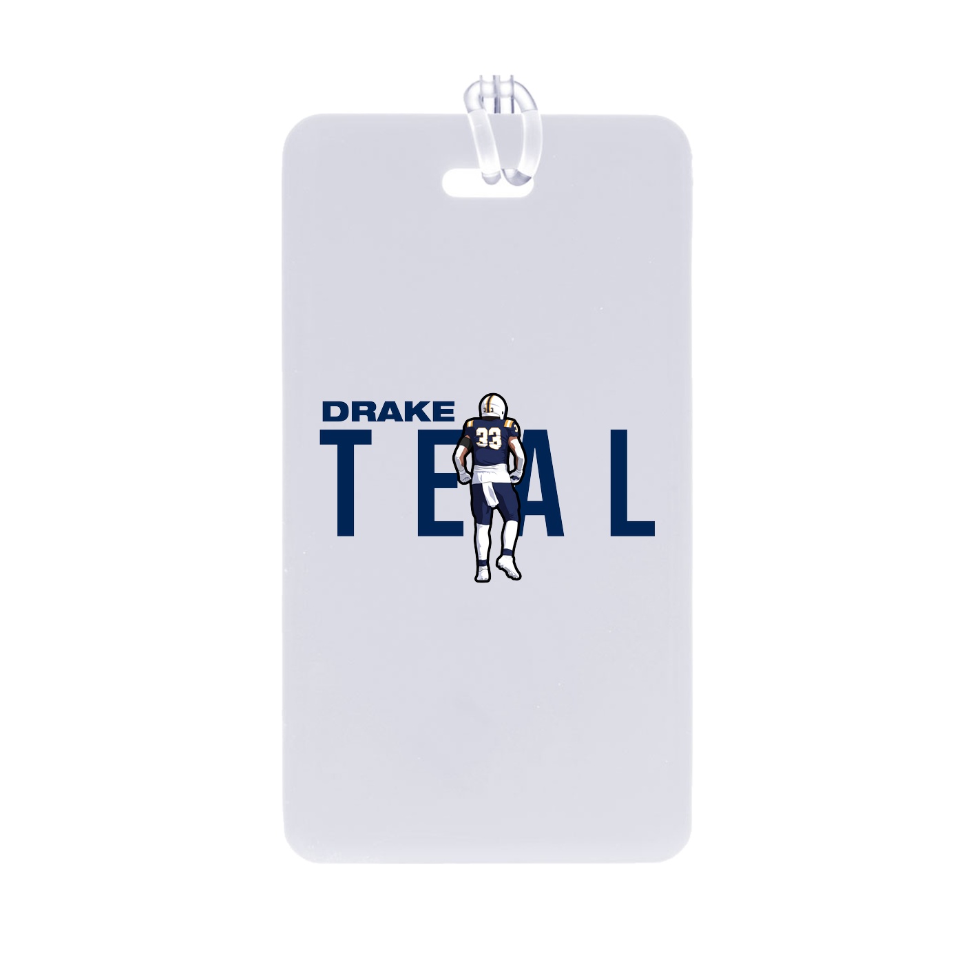 Bag Tag — Player Name in Classic