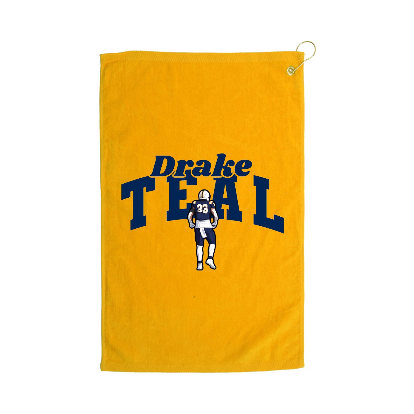 Golf Towel — Signature Arch in Gold
