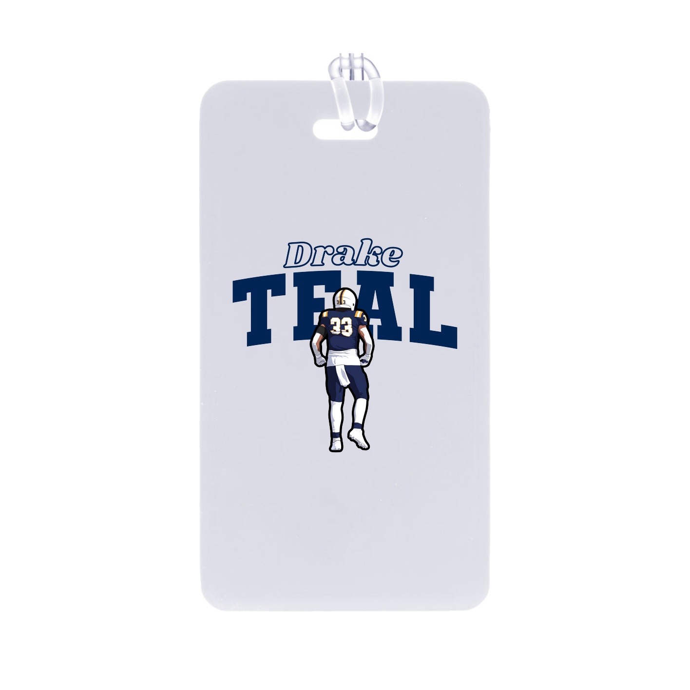 Bag Tag — Name Arch in Classic