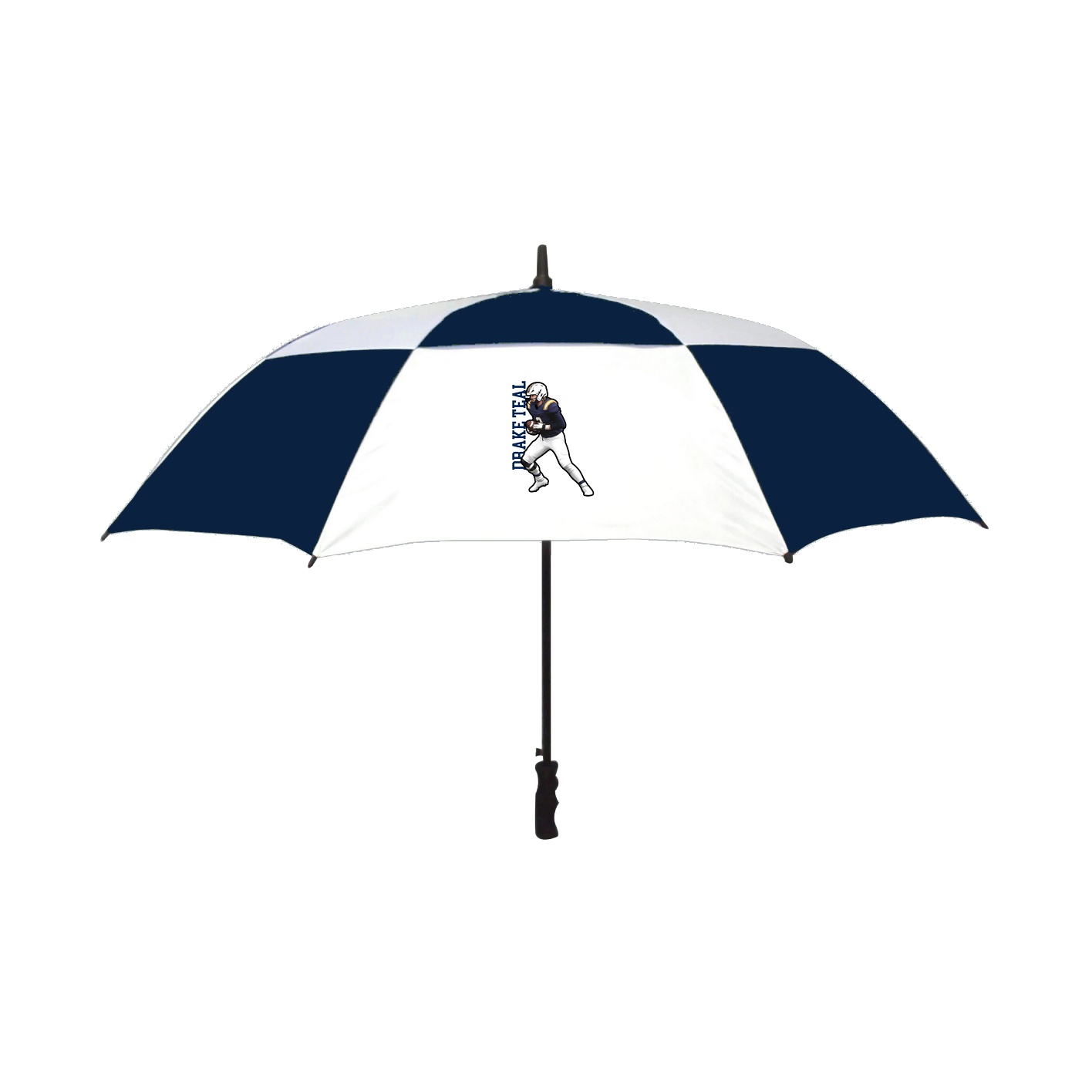 Golf Umbrella — Name Vertical in Navy