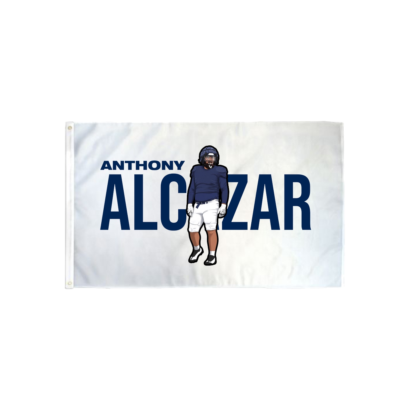3x5 Flag — Player Name in Classic