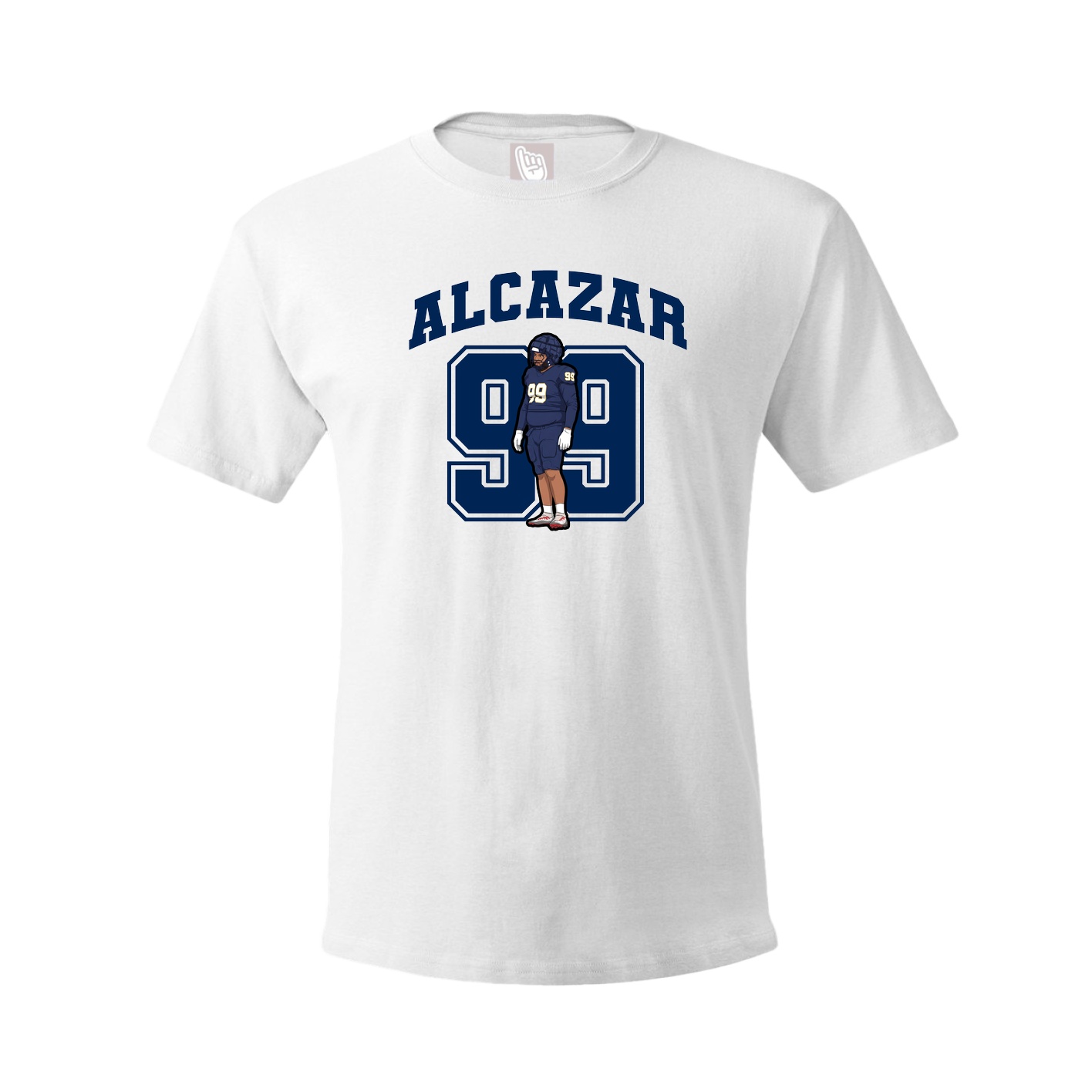 Tee — Number in White