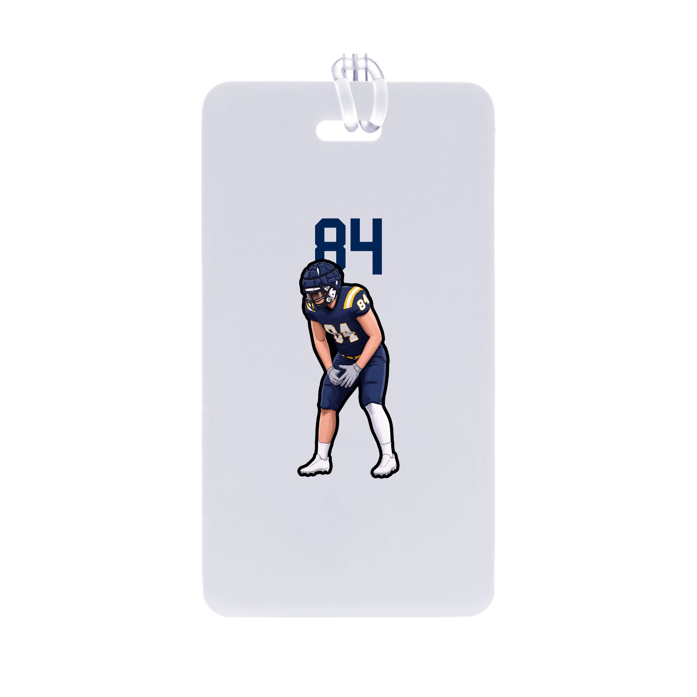 Bag Tag — Number Top in Classic