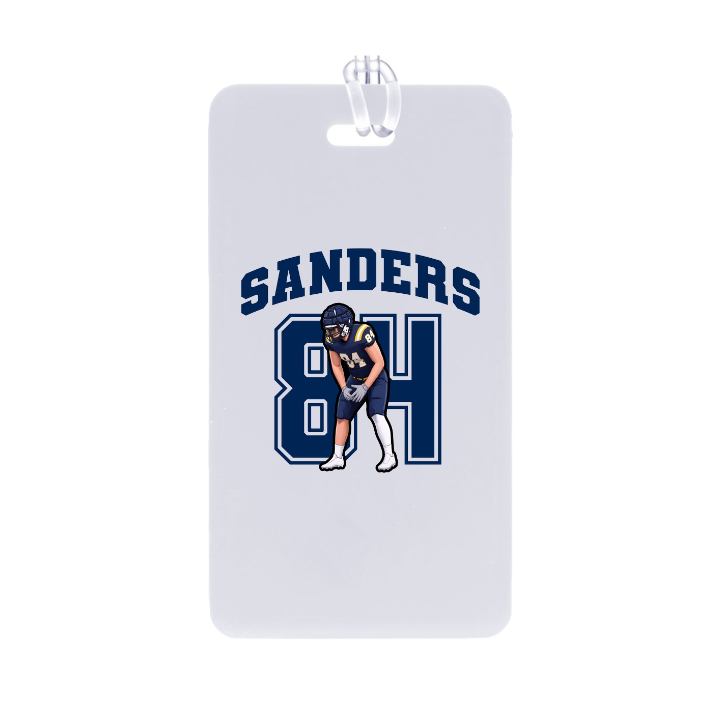Bag Tag — Number in Classic