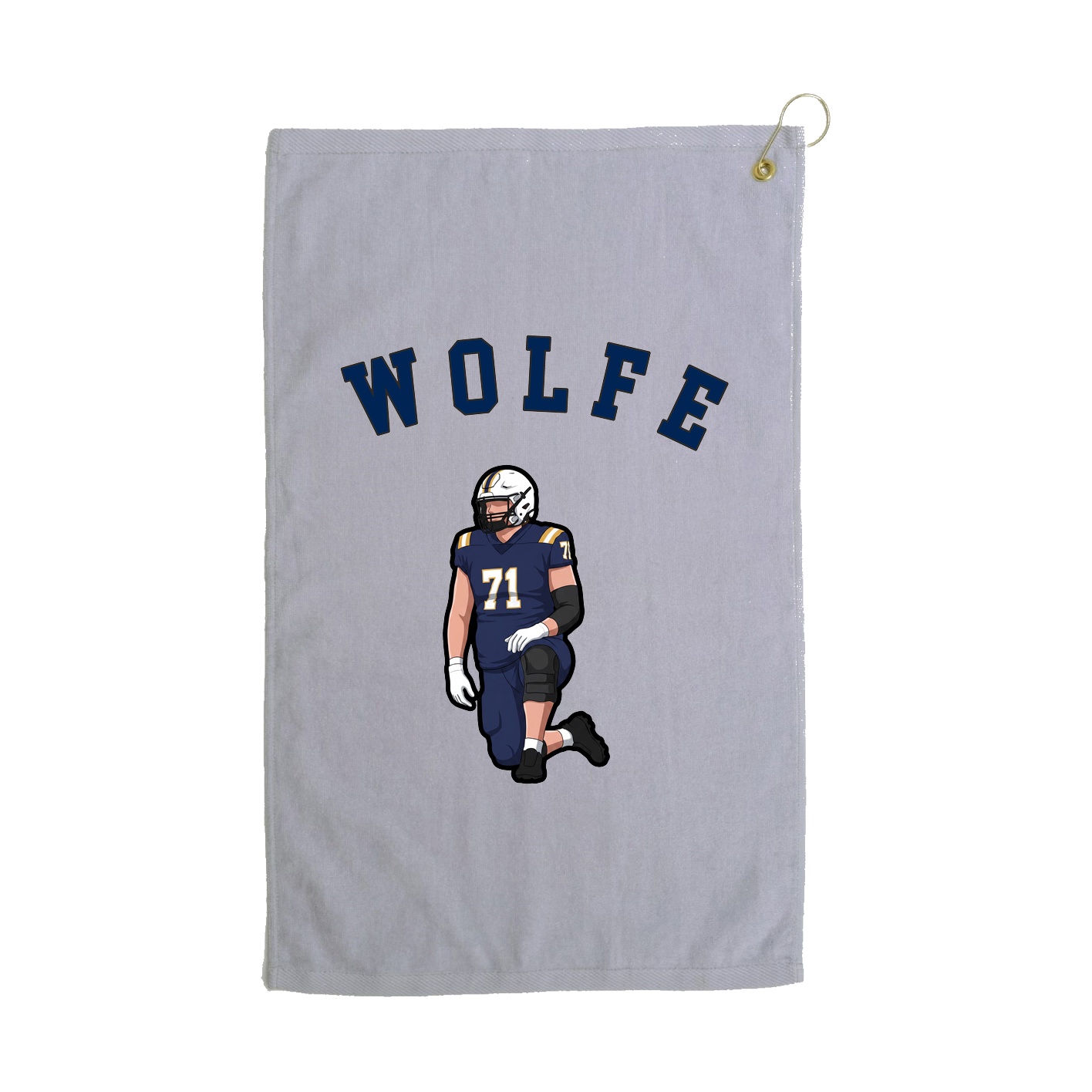 Golf Towel — Shirsey Arch in Grey
