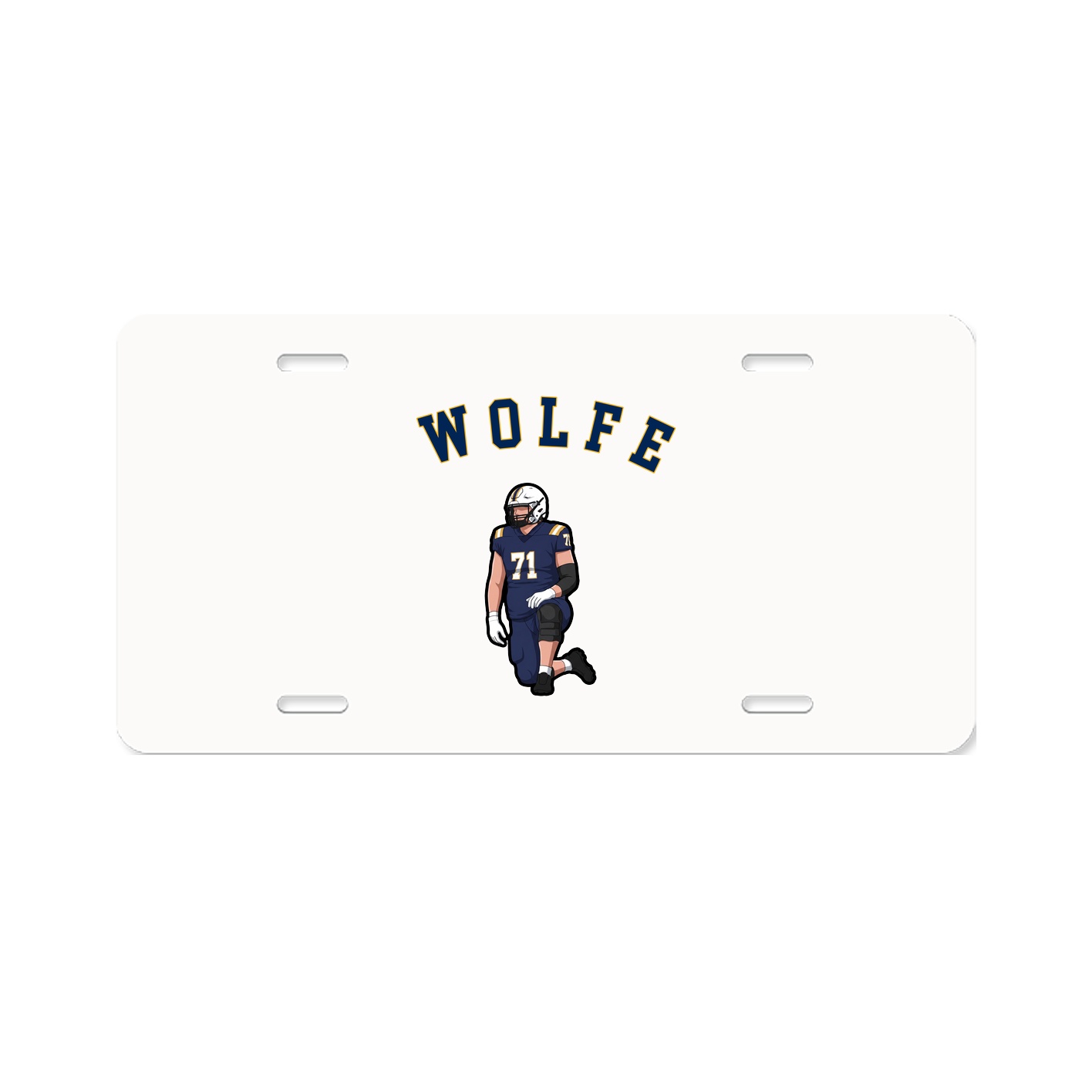 License Plate — Shirsey Arch in Classic