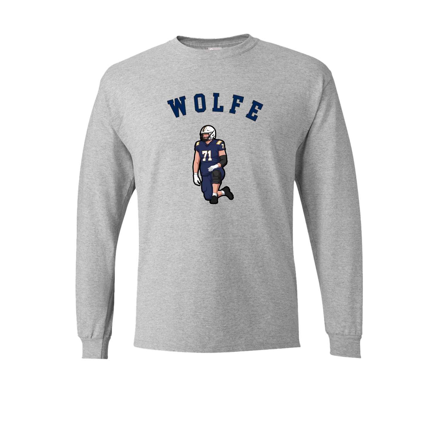 Long Sleeve Tee — Shirsey Arch in Grey