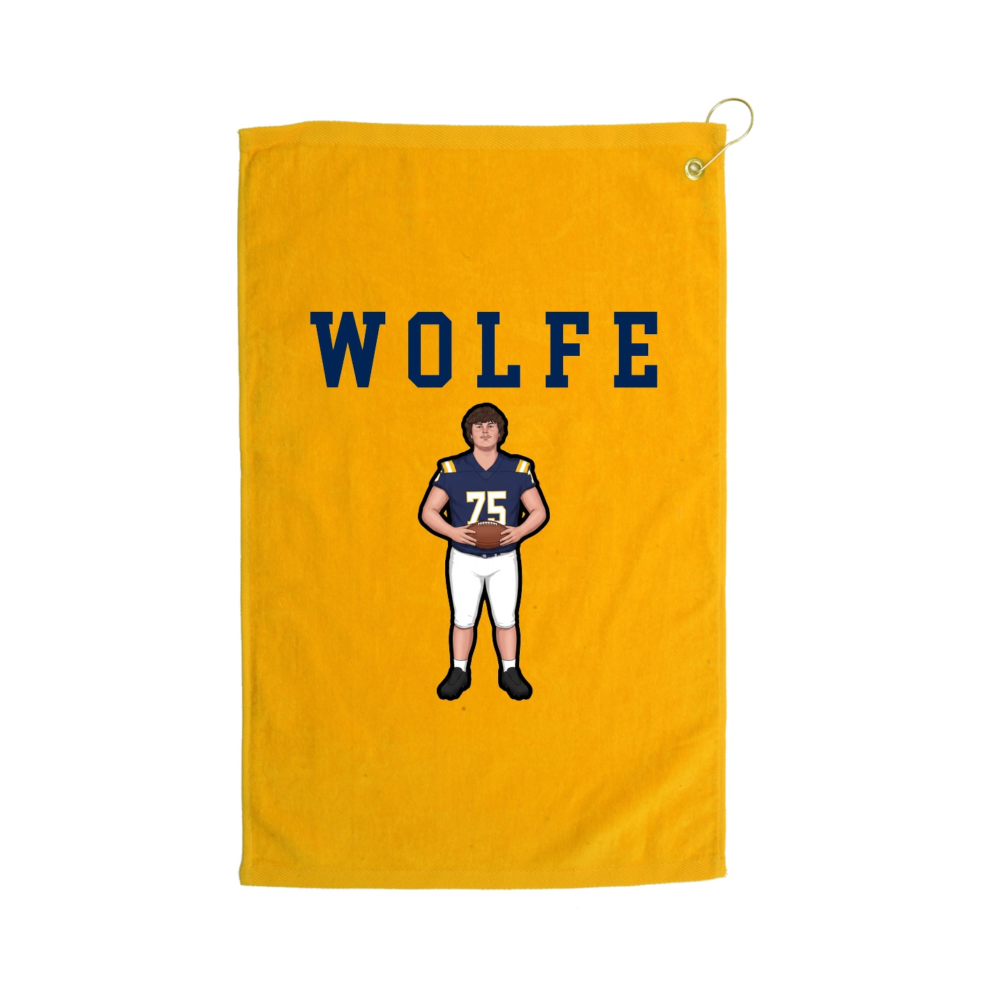 Golf Towel — Shirsey in Gold
