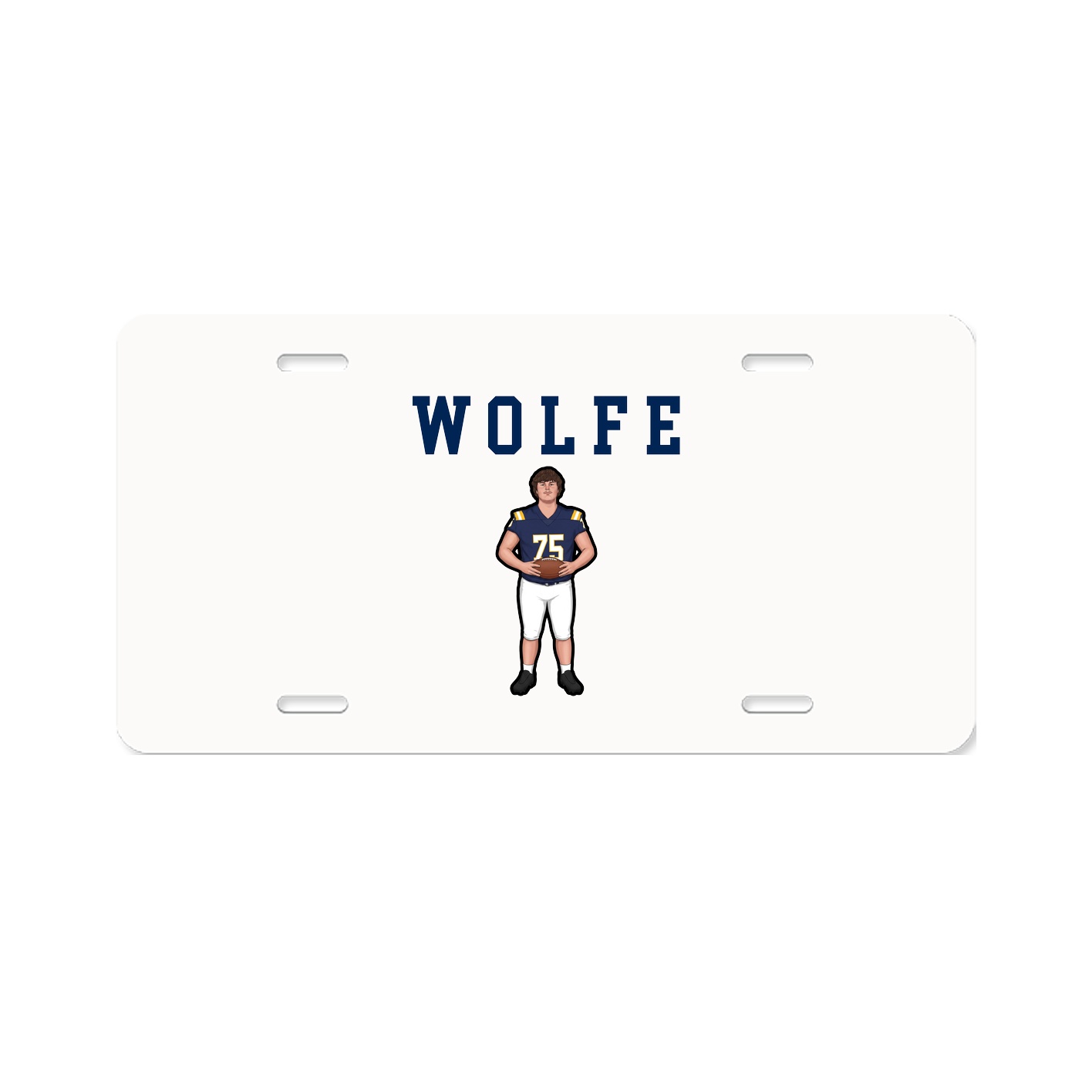 License Plate — Shirsey in Classic