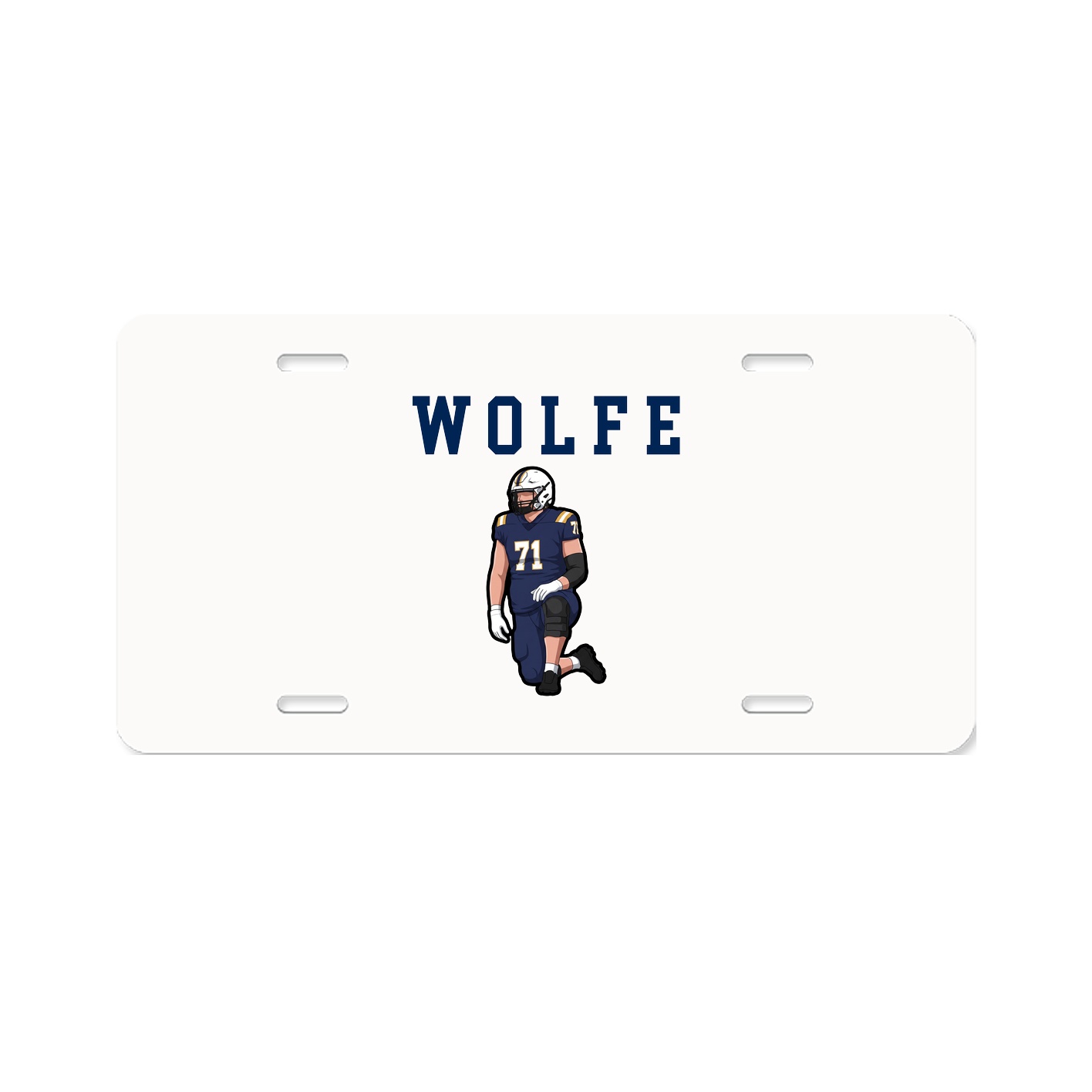 License Plate — Shirsey in Classic