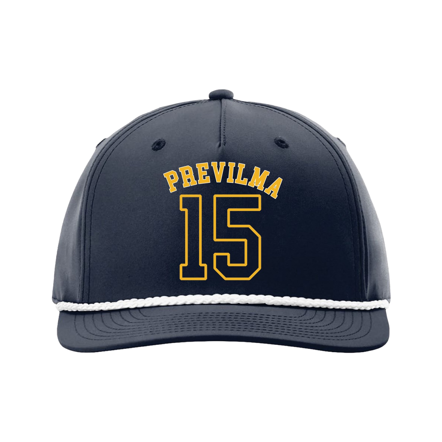 Five-Panel Classic Rope Cap — Shirsey Arch in Navy