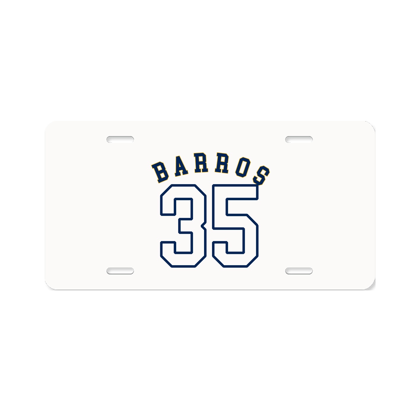 License Plate — Shirsey Arch in Classic