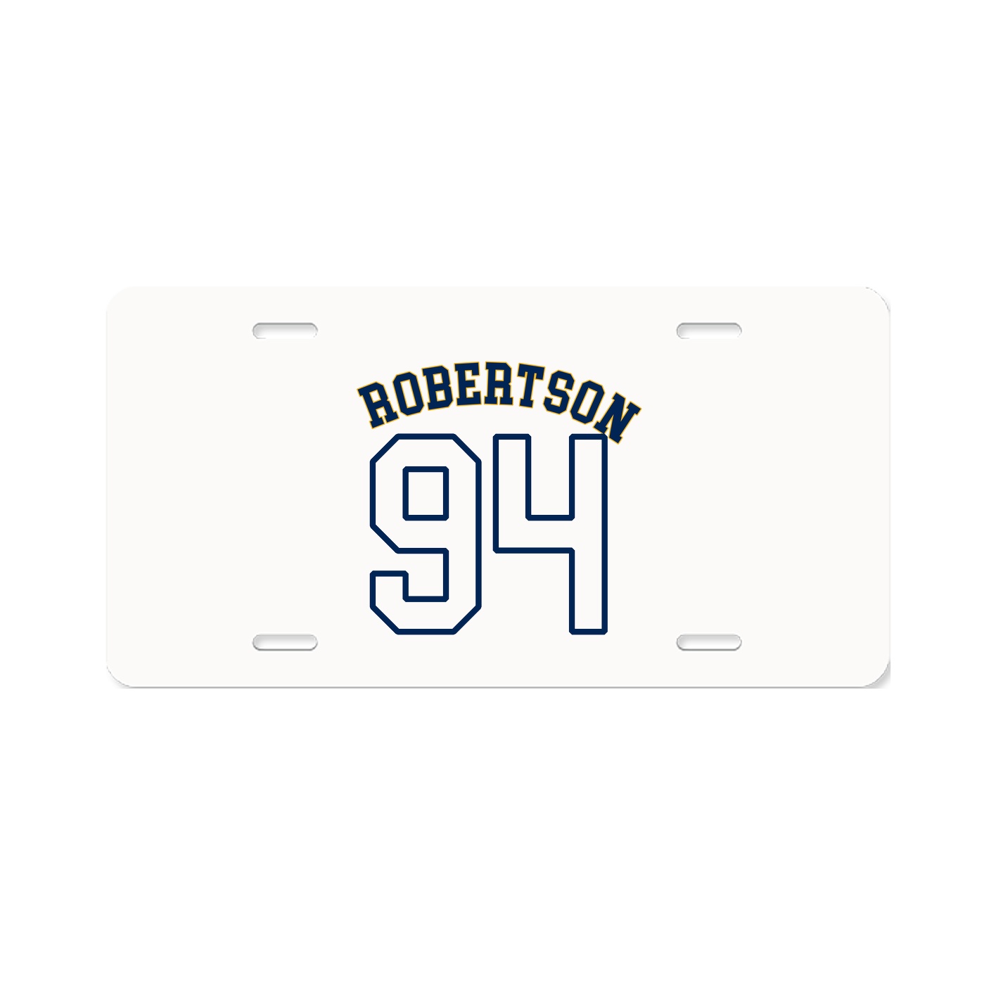 License Plate — Shirsey Arch in Classic