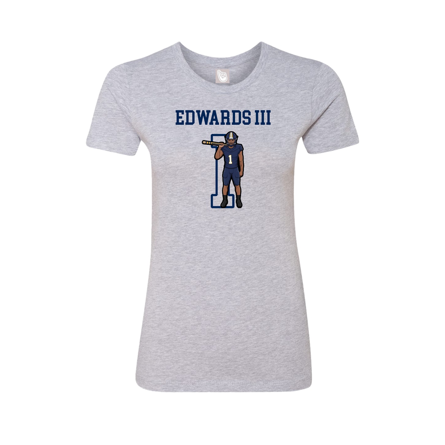 Fitted Women's Tee — Shirsey in Grey