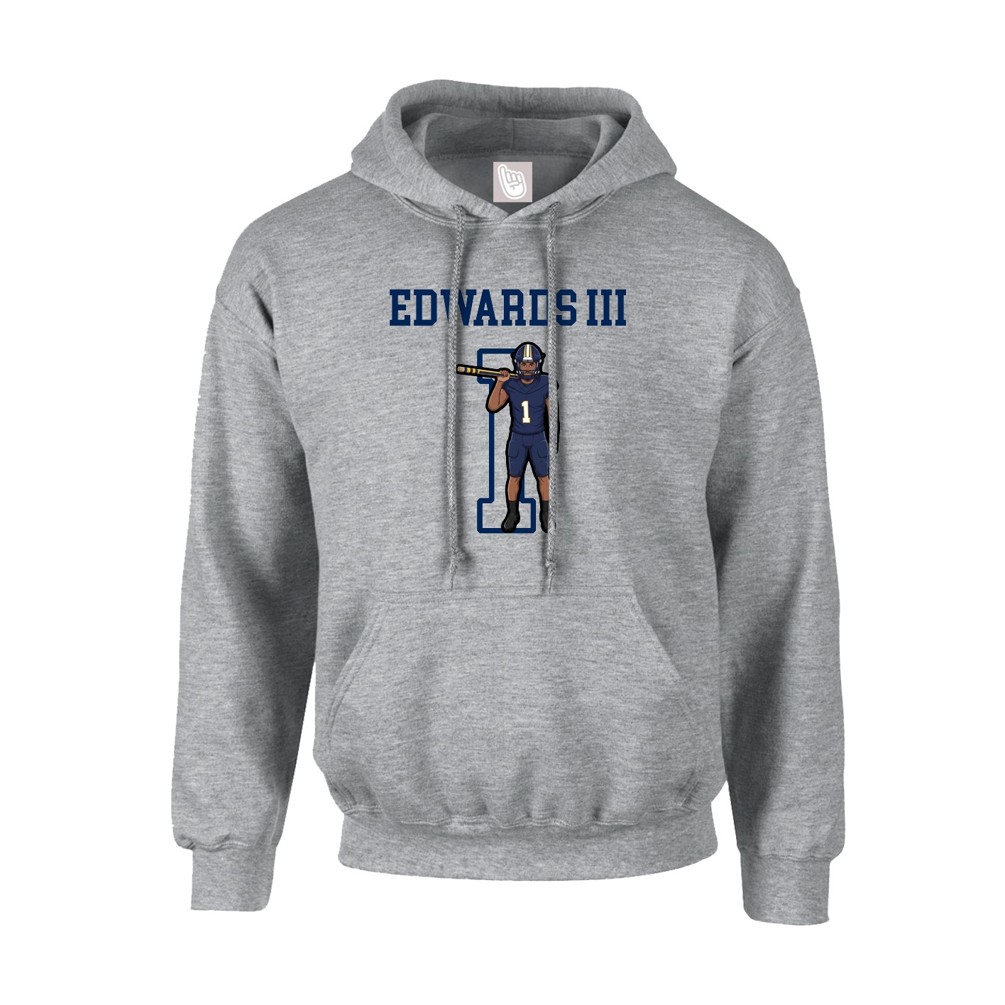 Hoodie — Shirsey in Grey