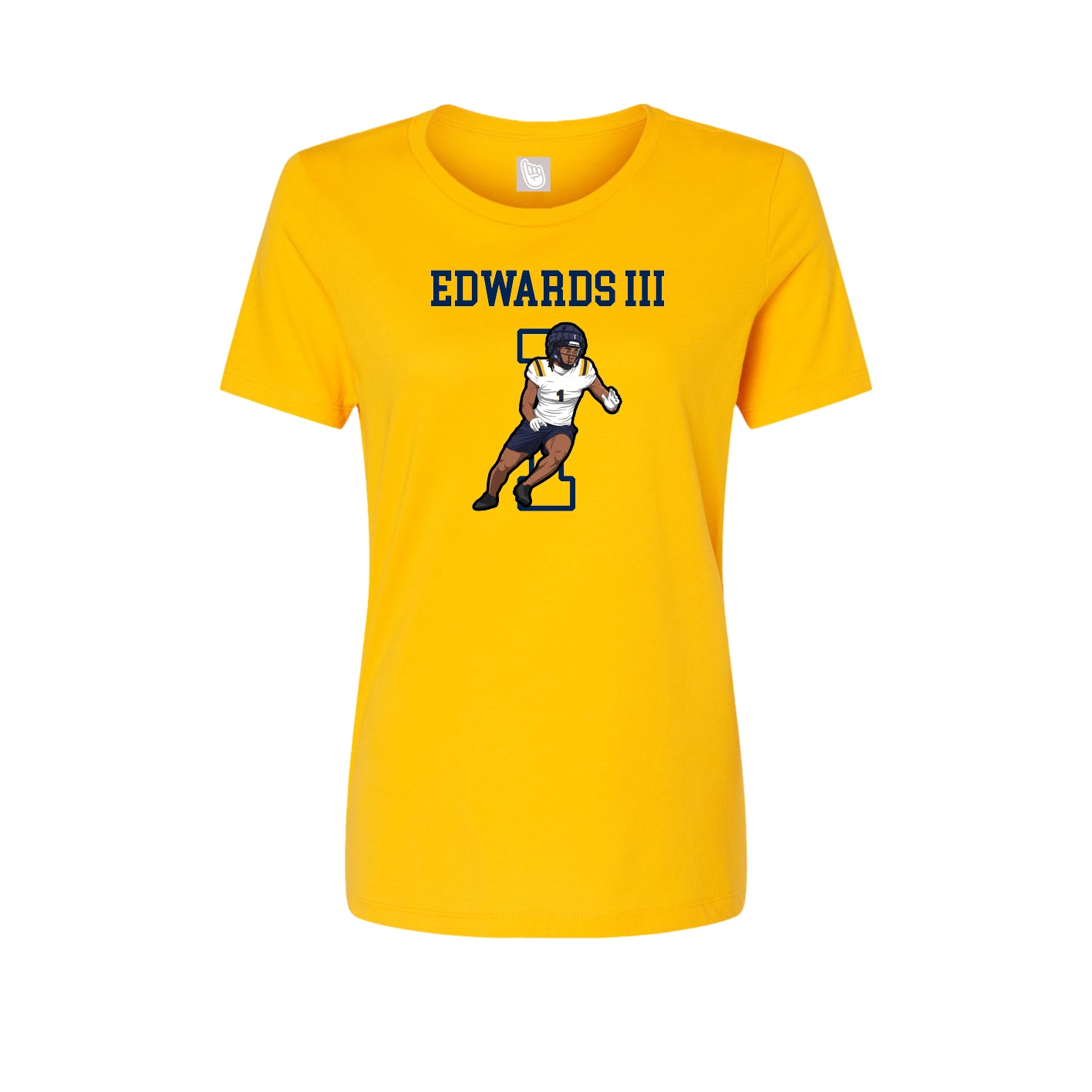 Fitted Women's Tee — Shirsey in Gold