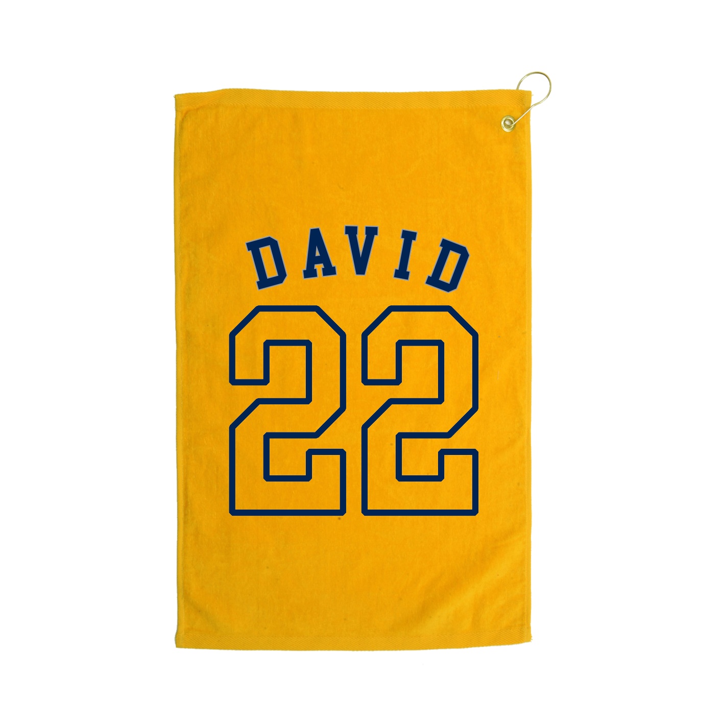 Golf Towel — Shirsey Arch in Gold